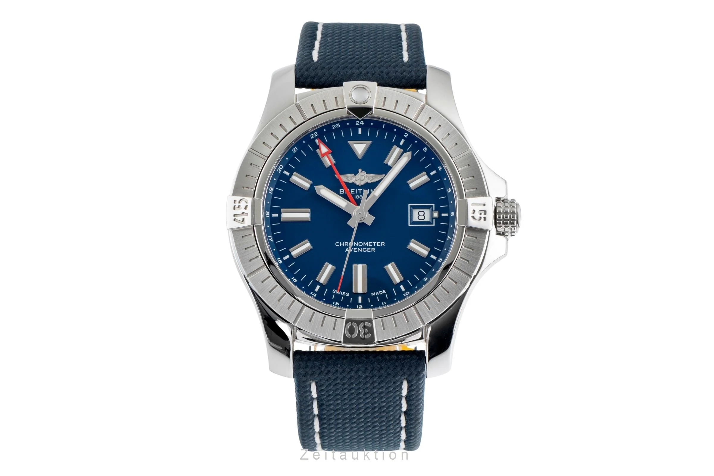 Breitling Avenger II GMT steel automatic men's watch A32395 LP: 5450EUR  [2502961] - Image 5