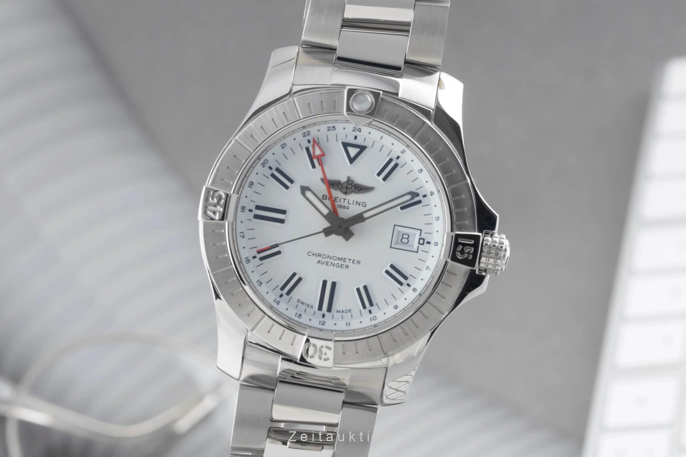 Breitling Avenger II GMT steel automatic men's watch A32397101A1A1 LP: 4900EUR  [2501409] - Image 2