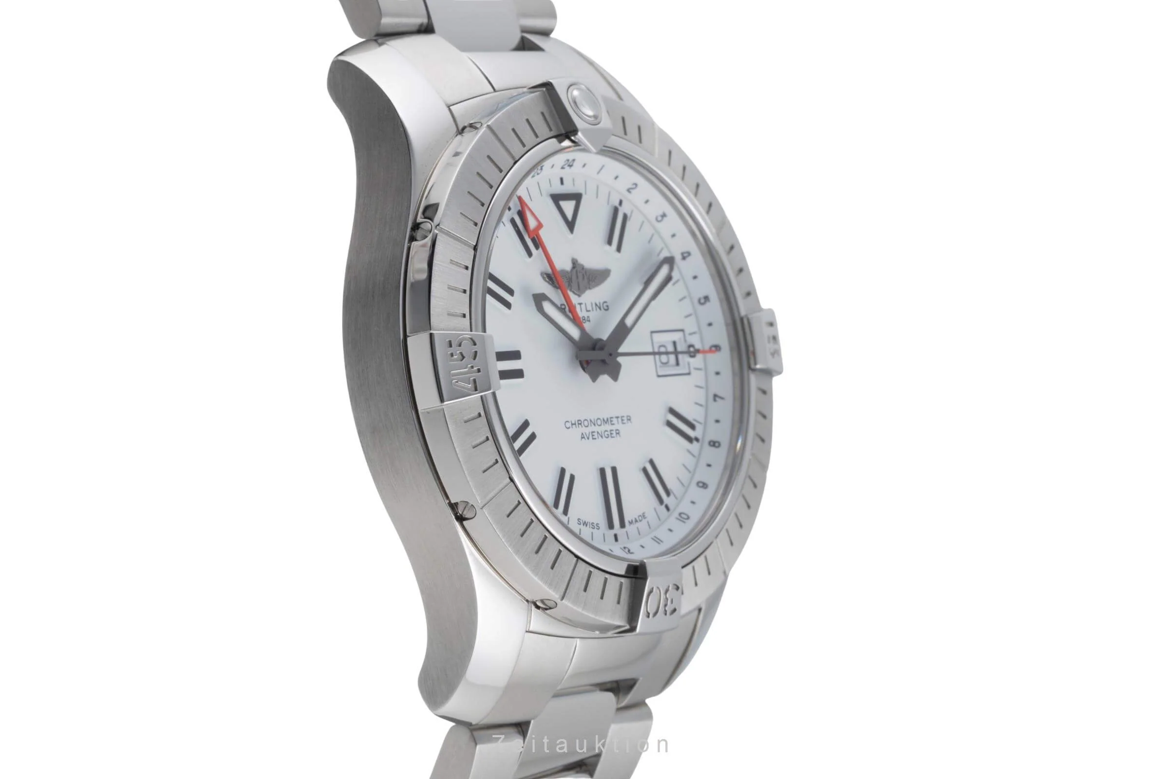Breitling Avenger II GMT steel automatic men's watch A32397101A1A1 LP: 4900EUR  [2501409] - Image 8