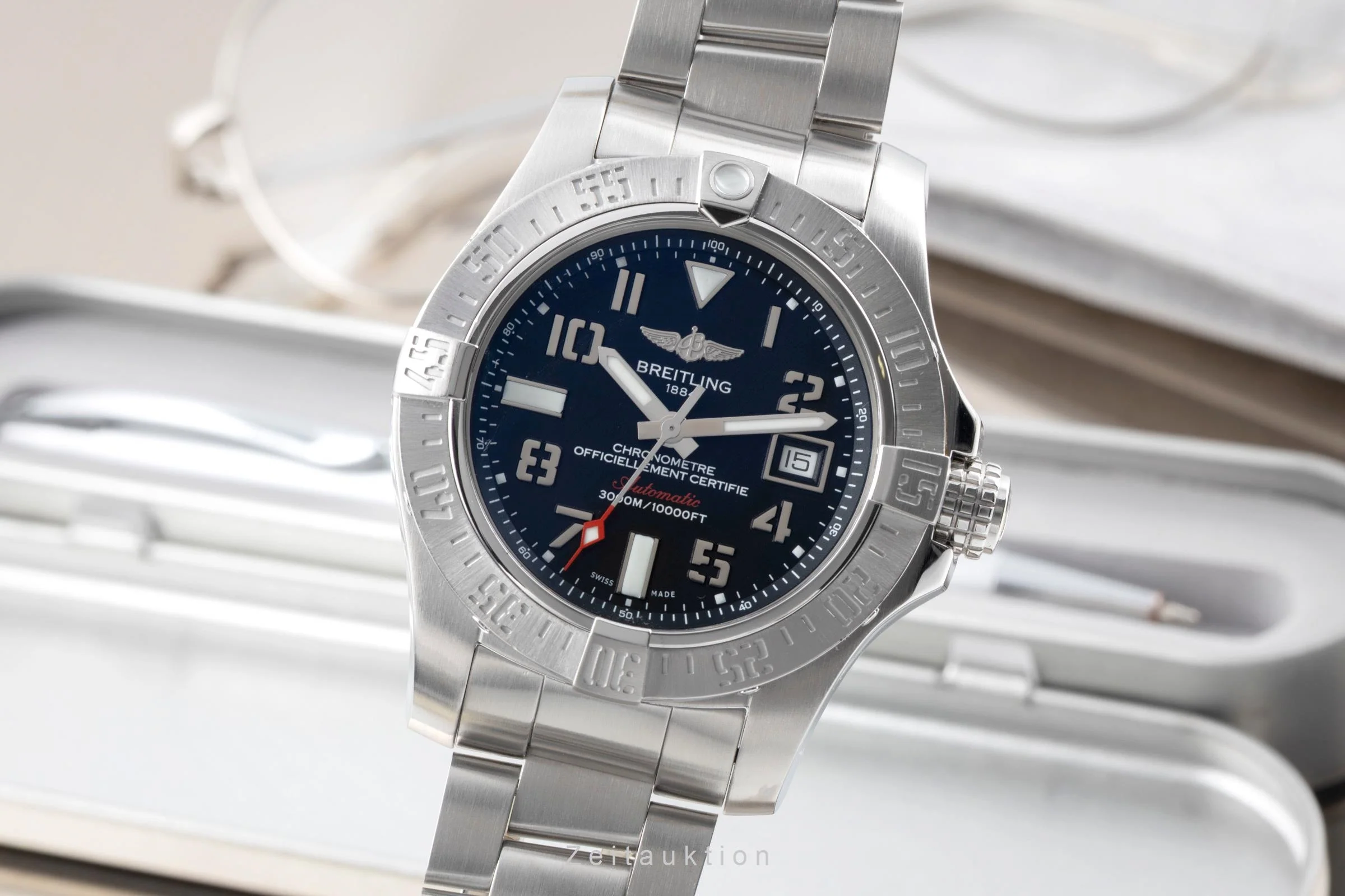 Breitling Avenger II Seawolf steel automatic men's watch A1733110/BC31  [2601124] - Image 2