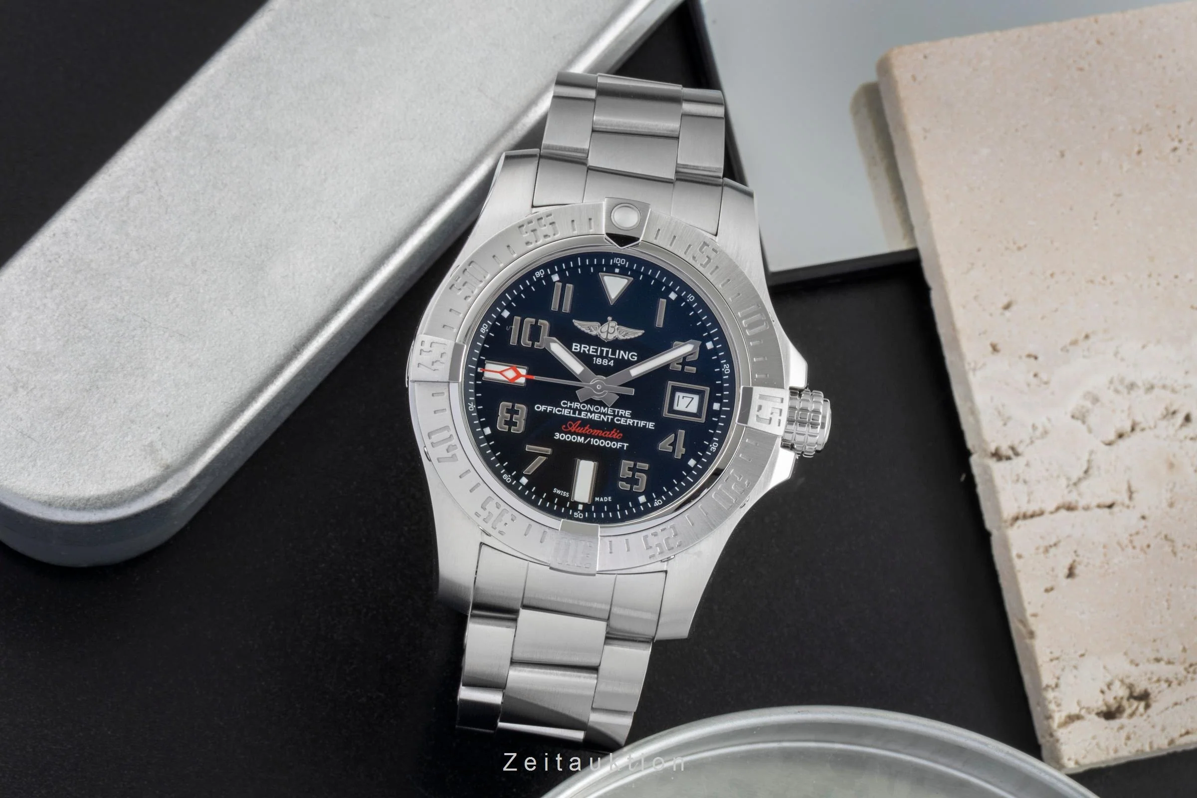 Breitling Avenger II Seawolf steel automatic men's watch A17331101B2A1  [2507074] - Image 4