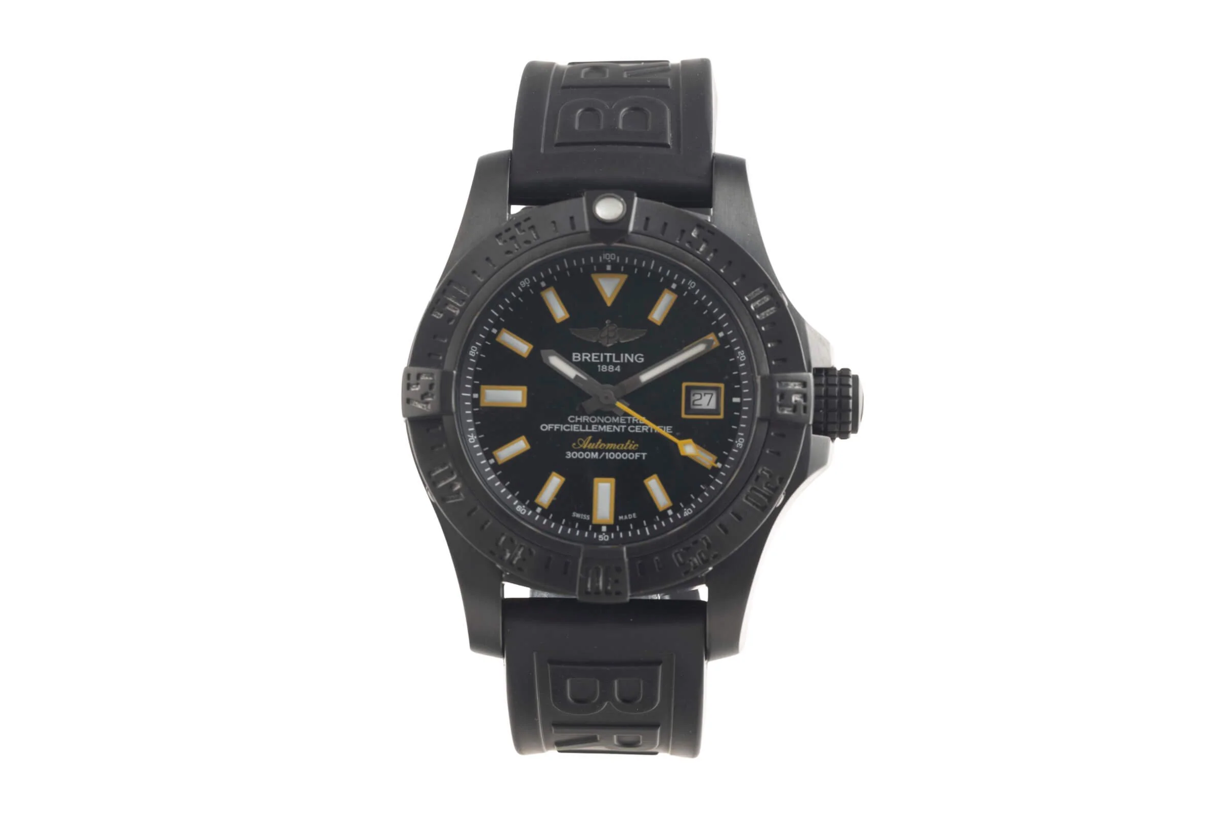 Breitling Avenger II Seawolf steel automatic men's watch M17331 Limited  [2501592] - Image 5