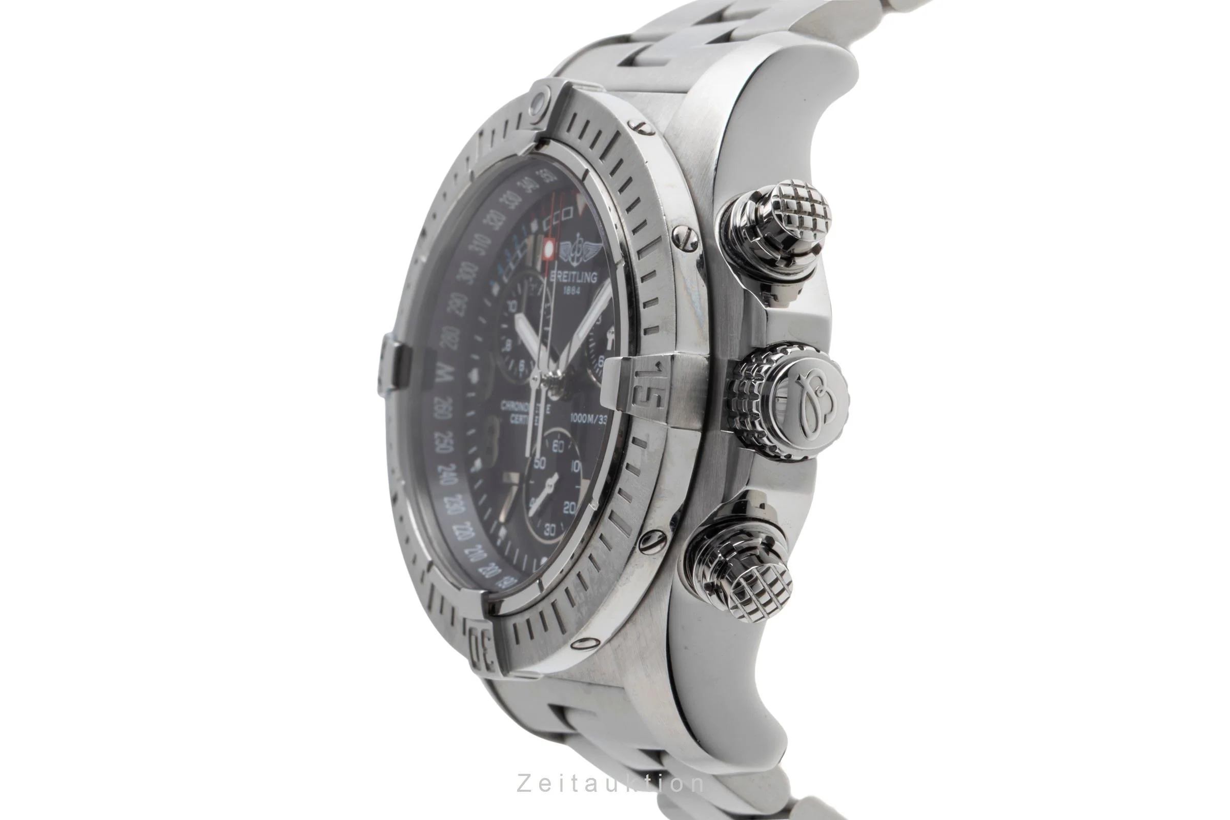 Breitling Avenger Seawolf chronograph steel quartz men's watch A73390-208  [2502389] - Image 7