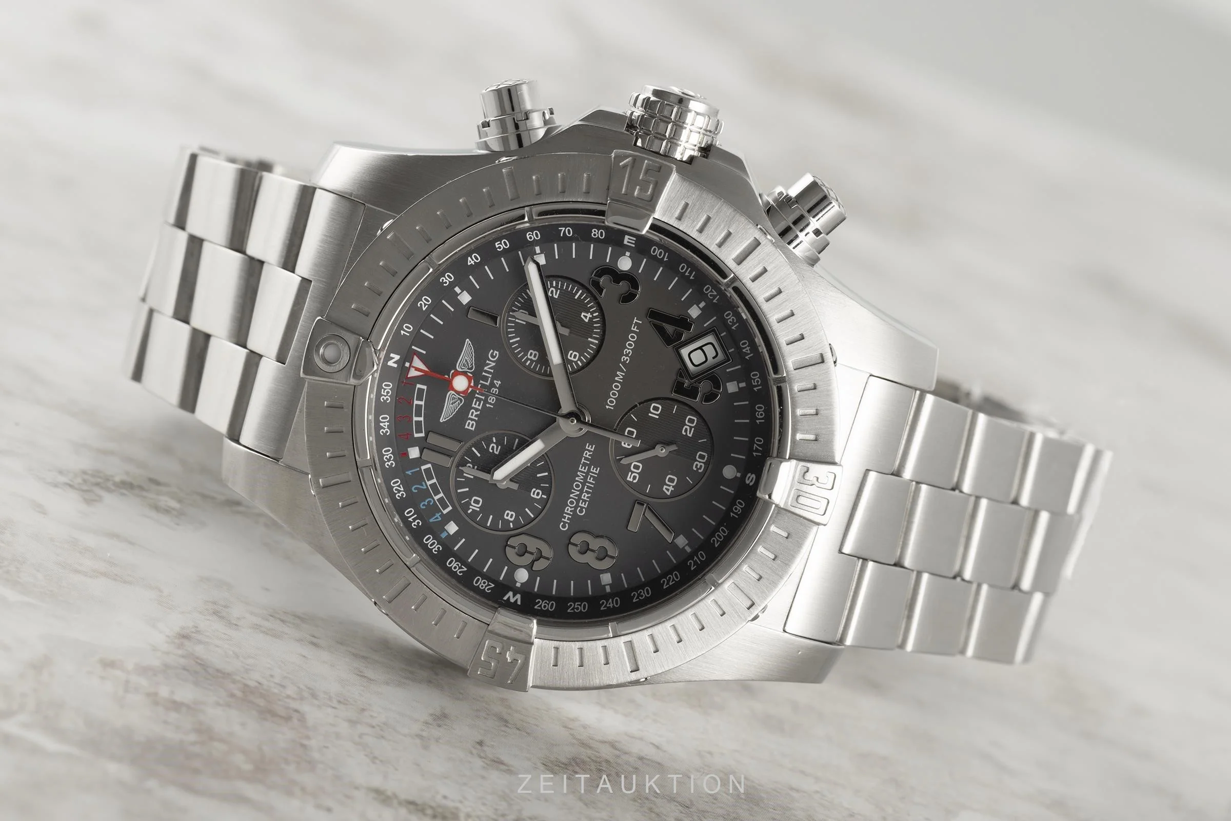 Breitling Avenger Seawolf chronograph steel quartz men's watch A73390  [2103635] - Image 3