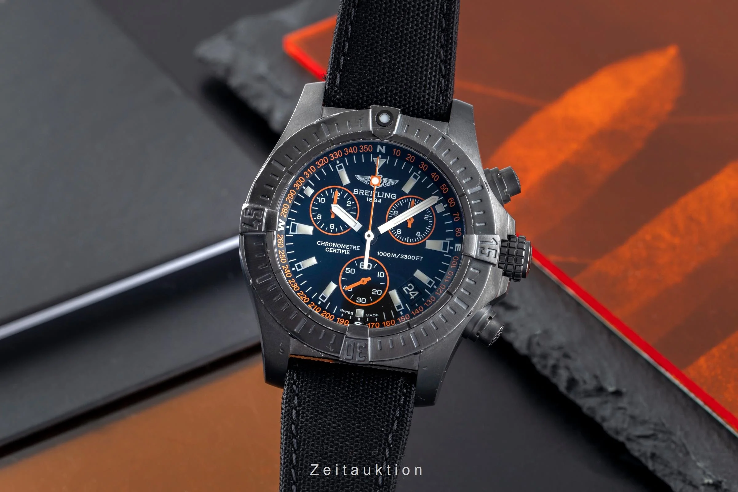 Breitling Avenger Seawolf chronograph steel quartz men's watch M73390 Limited  [2502728] - Image 2