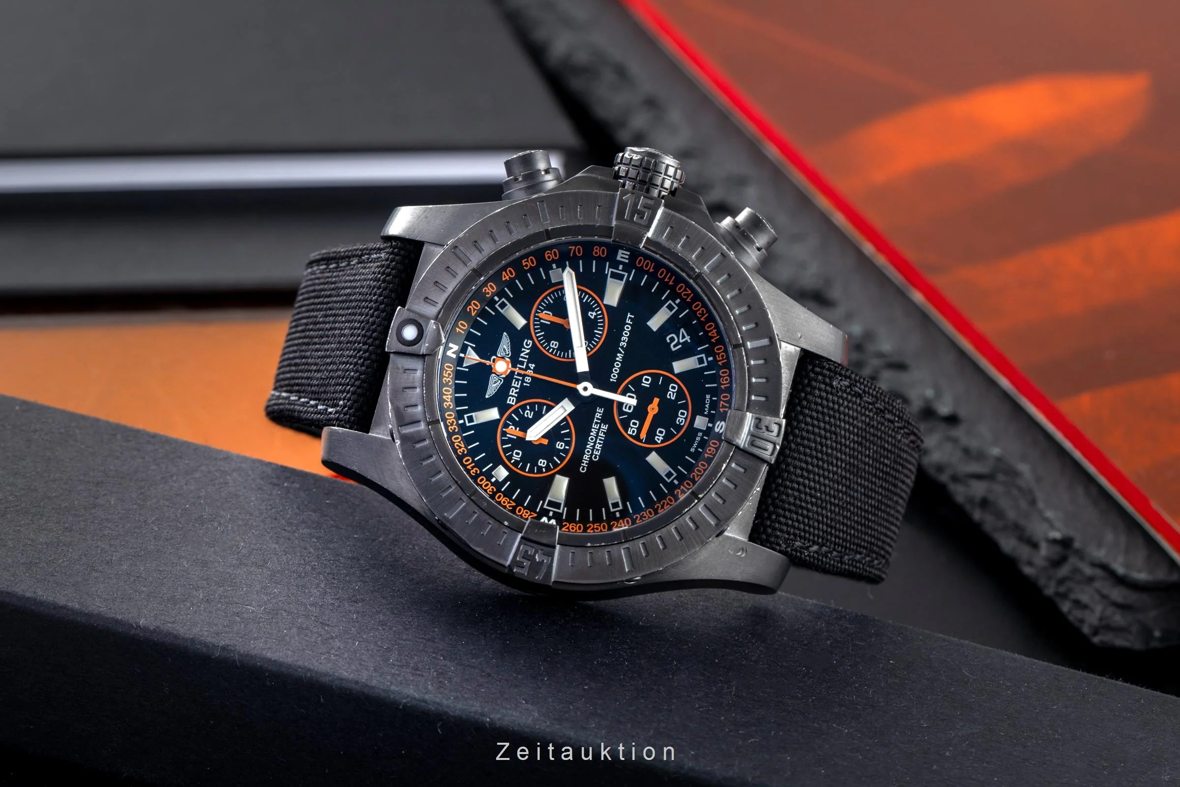 Breitling Avenger Seawolf chronograph steel quartz men's watch M73390 Limited  [2502728] - Image 3