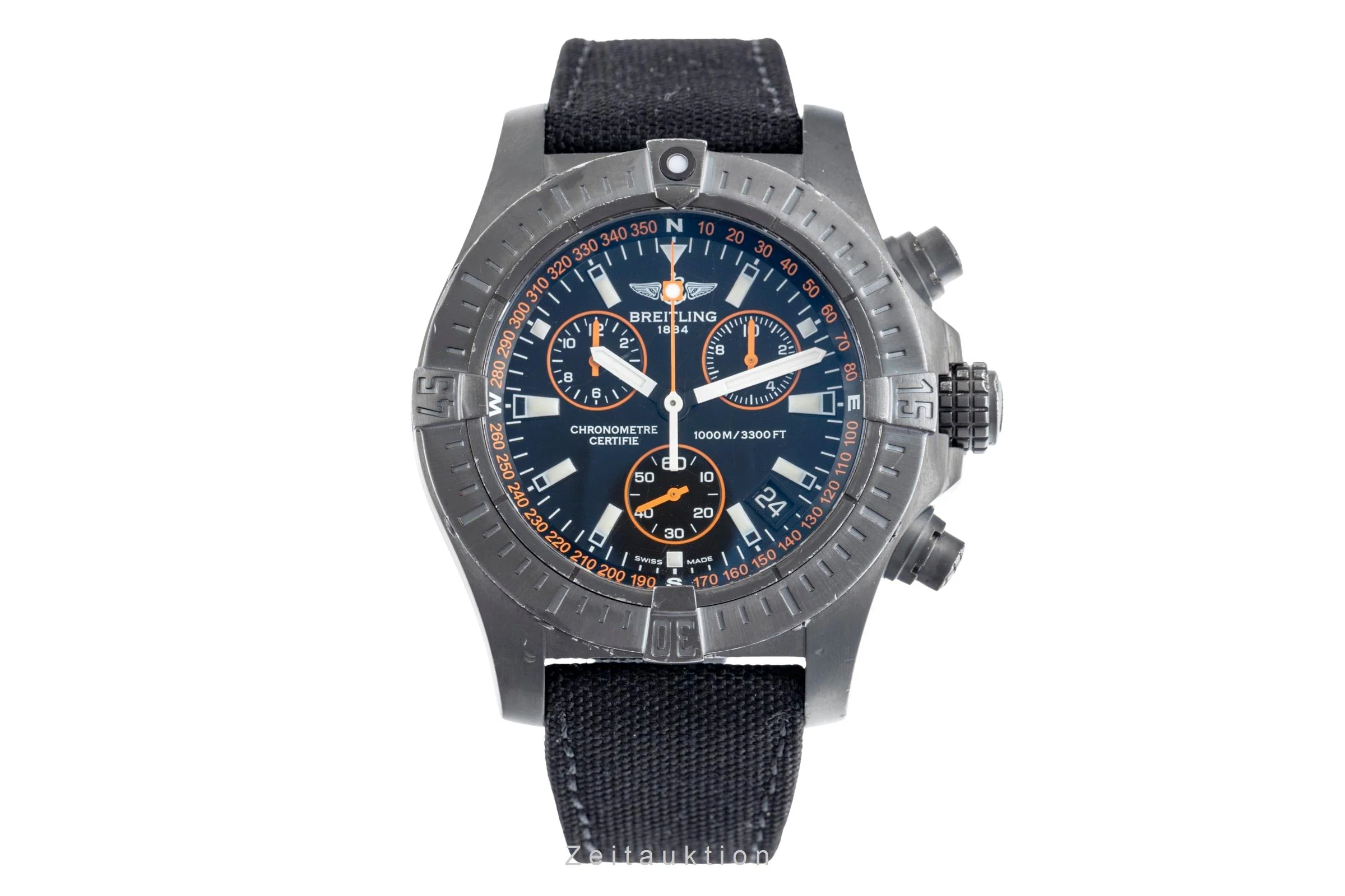 Breitling Avenger Seawolf chronograph steel quartz men's watch M73390 Limited  [2502728] - Image 5