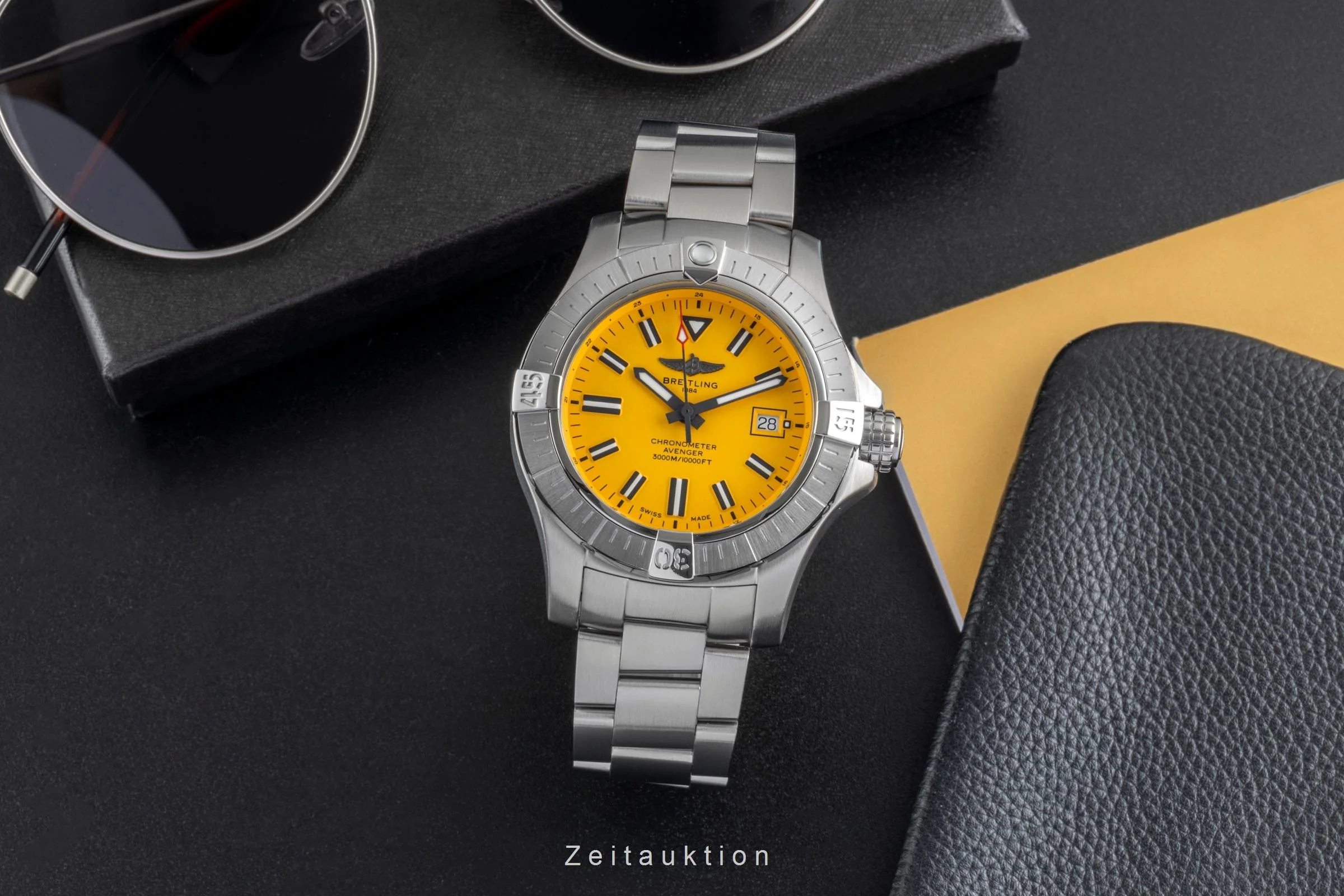 Breitling Avenger Seawolf steel automatic men's watch A17319  [2506952] - Image 4