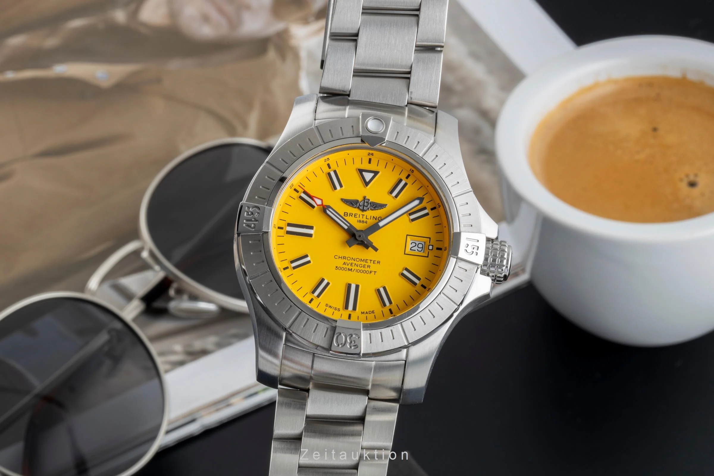 Breitling Avenger Seawolf steel automatic men's watch A17319101I1A1  [2506229] - Image 2