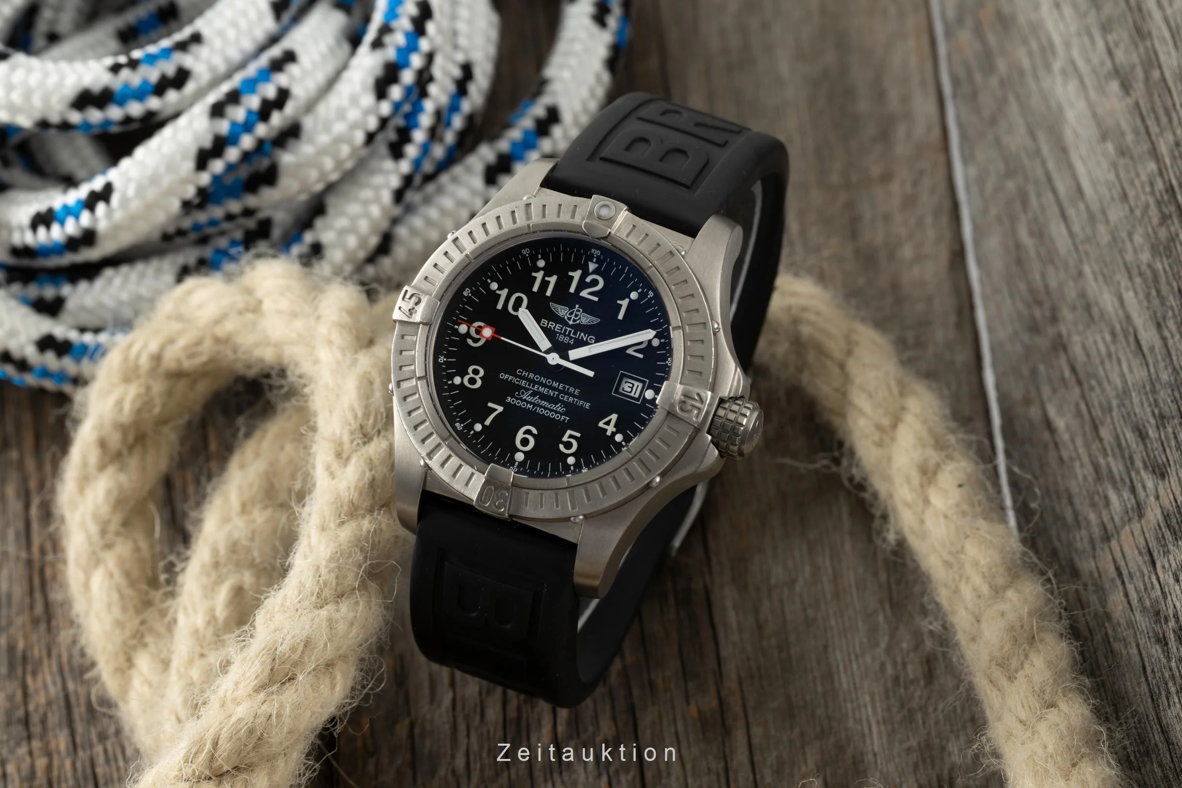 Breitling Avenger Seawolf titanium automatic men's watch E17370  [2110616] - Image 3