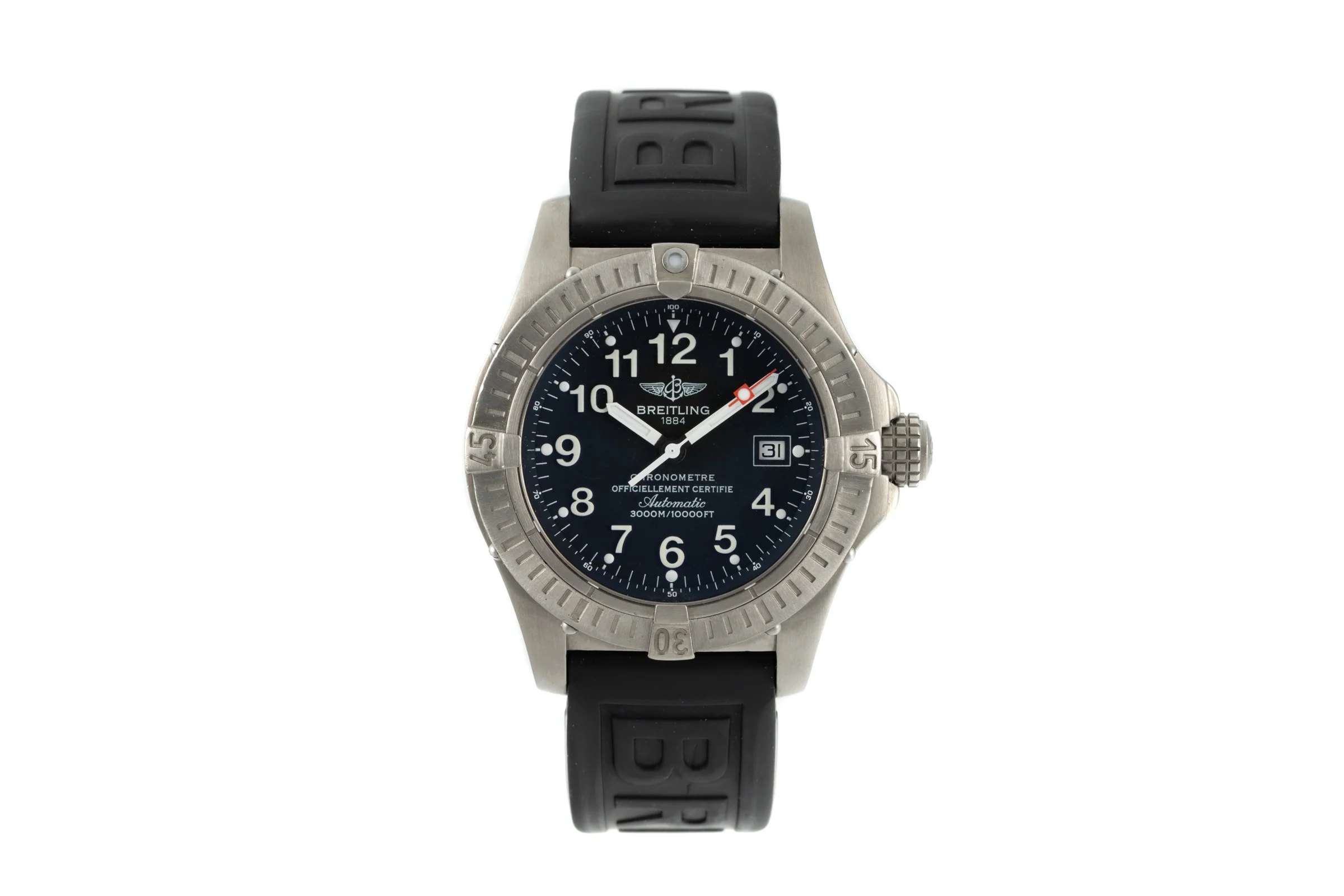 Breitling Avenger Seawolf titanium automatic men's watch E17370  [2110616] - Image 4