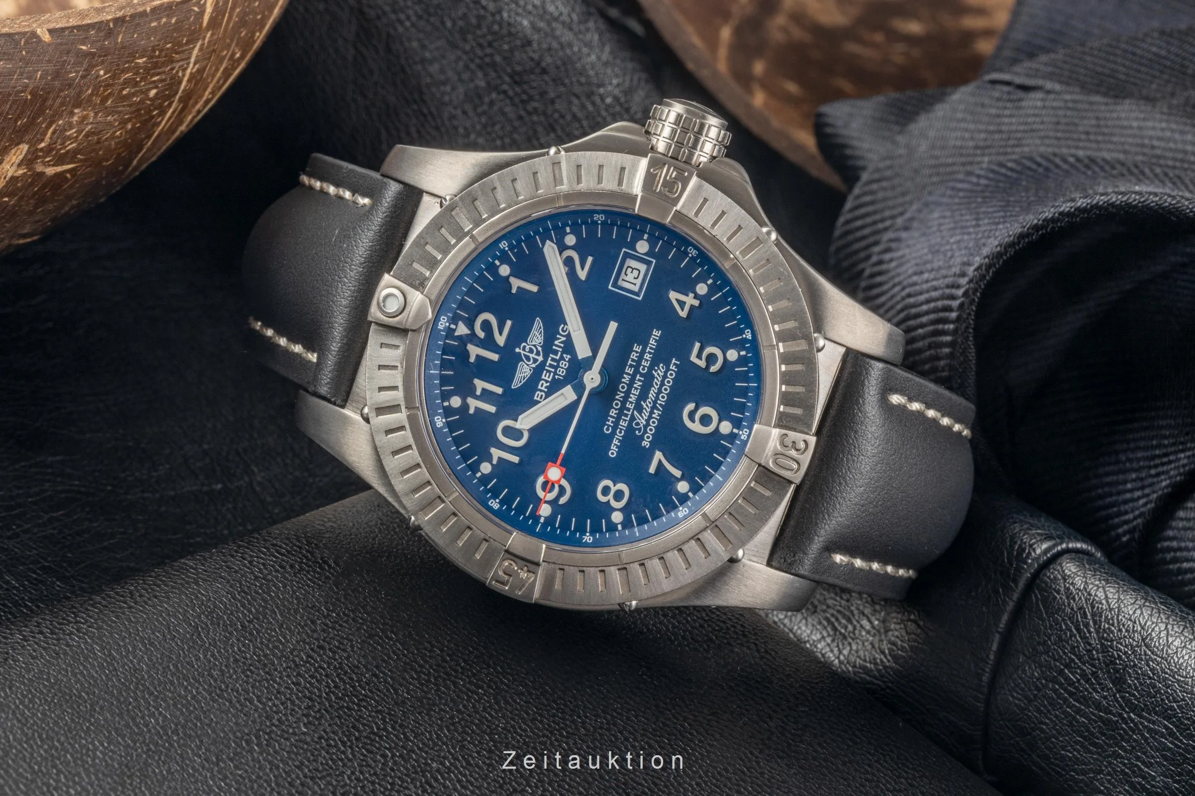 Breitling Avenger Seawolf titanium automatic men's watch E17370 LP: 4950EUR  [2302792] - Image 2