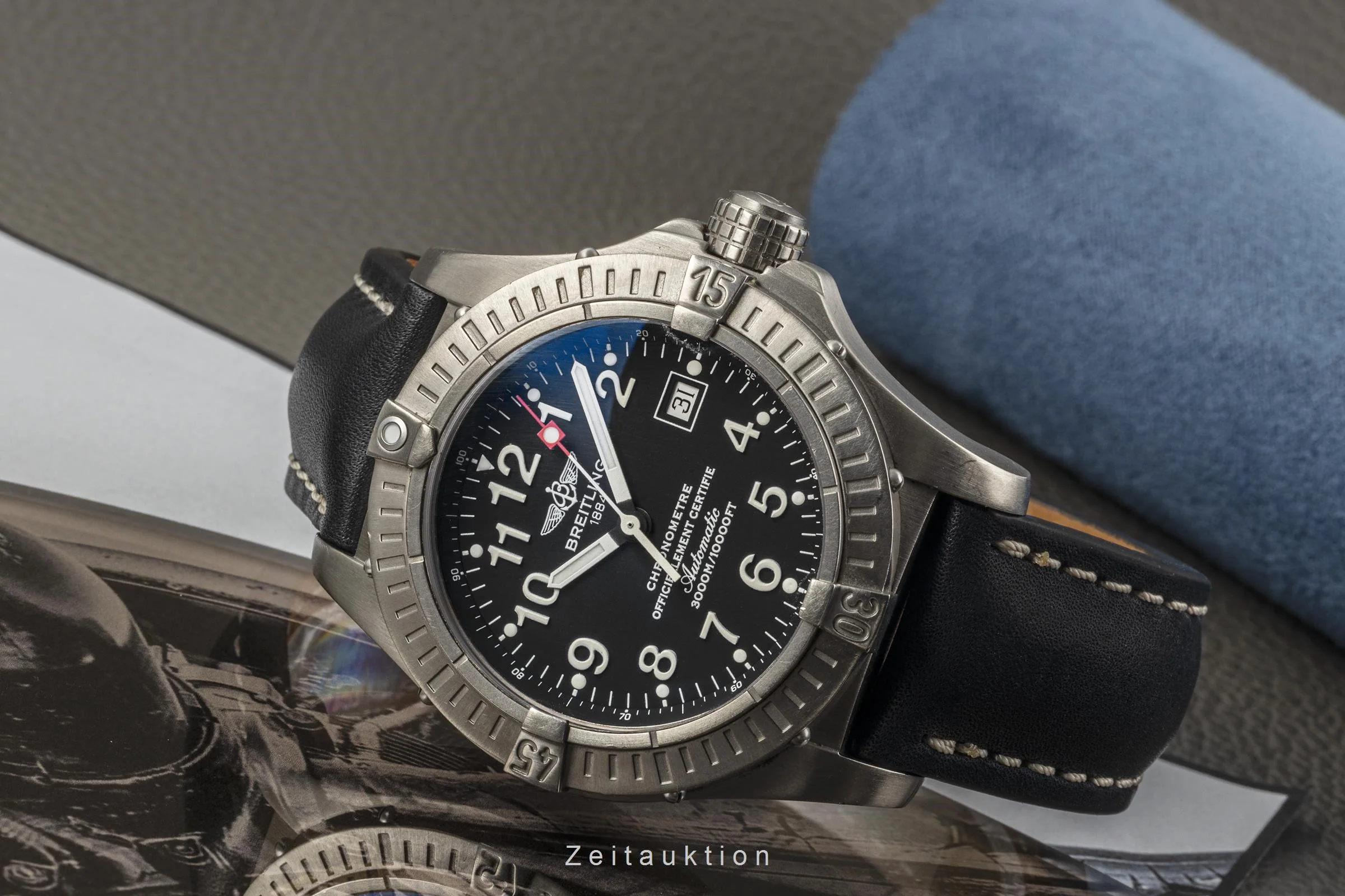 Breitling Avenger Seawolf titanium automatic men's watch E17370 LP: 4950EUR  [2303459] - Image 2
