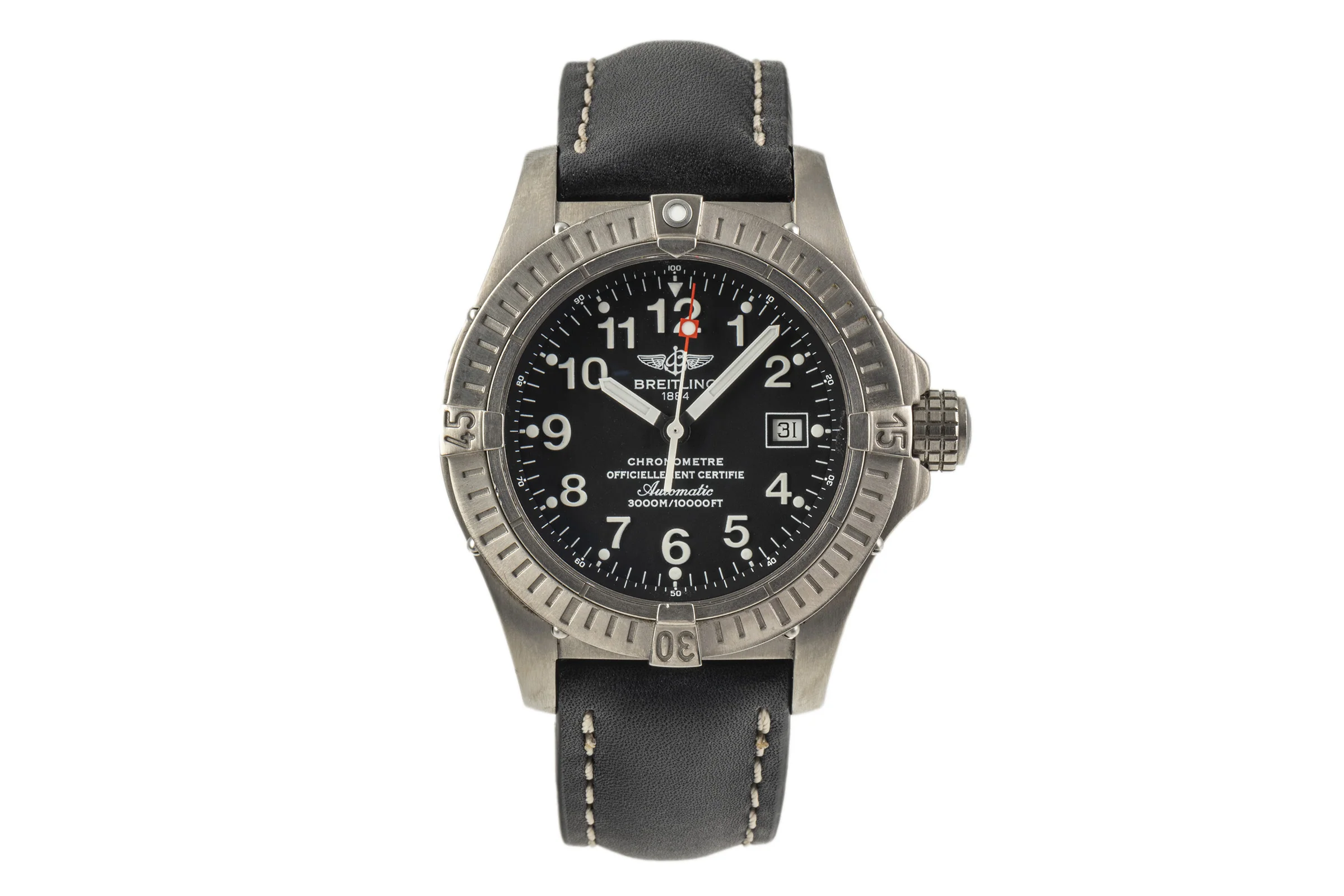 Breitling Avenger Seawolf titanium automatic men's watch E17370 LP: 4950EUR  [2303459] - Image 4
