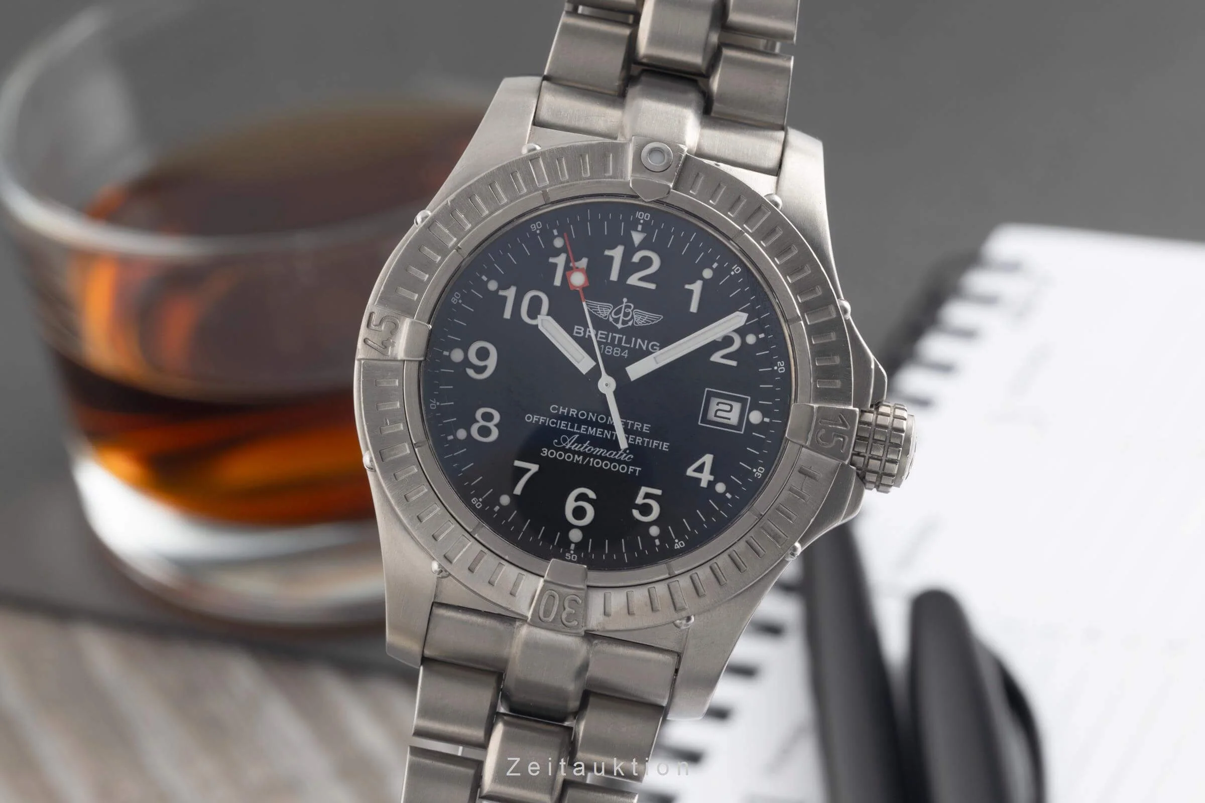 Breitling Avenger Seawolf titanium automatic men's watch E17370  [2501478] - Image 2