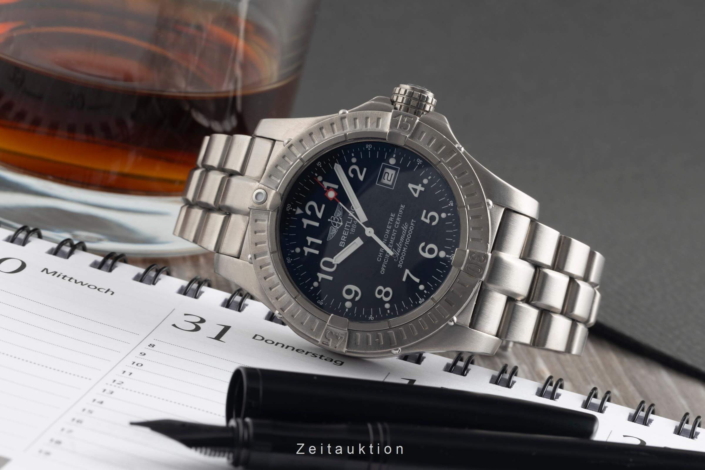 Breitling Avenger Seawolf titanium automatic men's watch E17370  [2501478] - Image 3