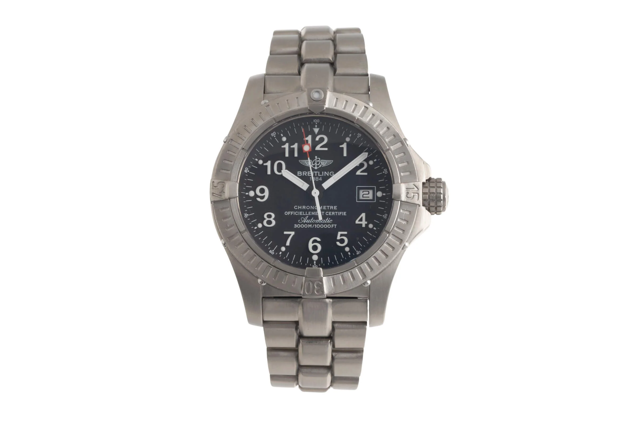 Breitling Avenger Seawolf titanium automatic men's watch E17370  [2501478] - Image 5