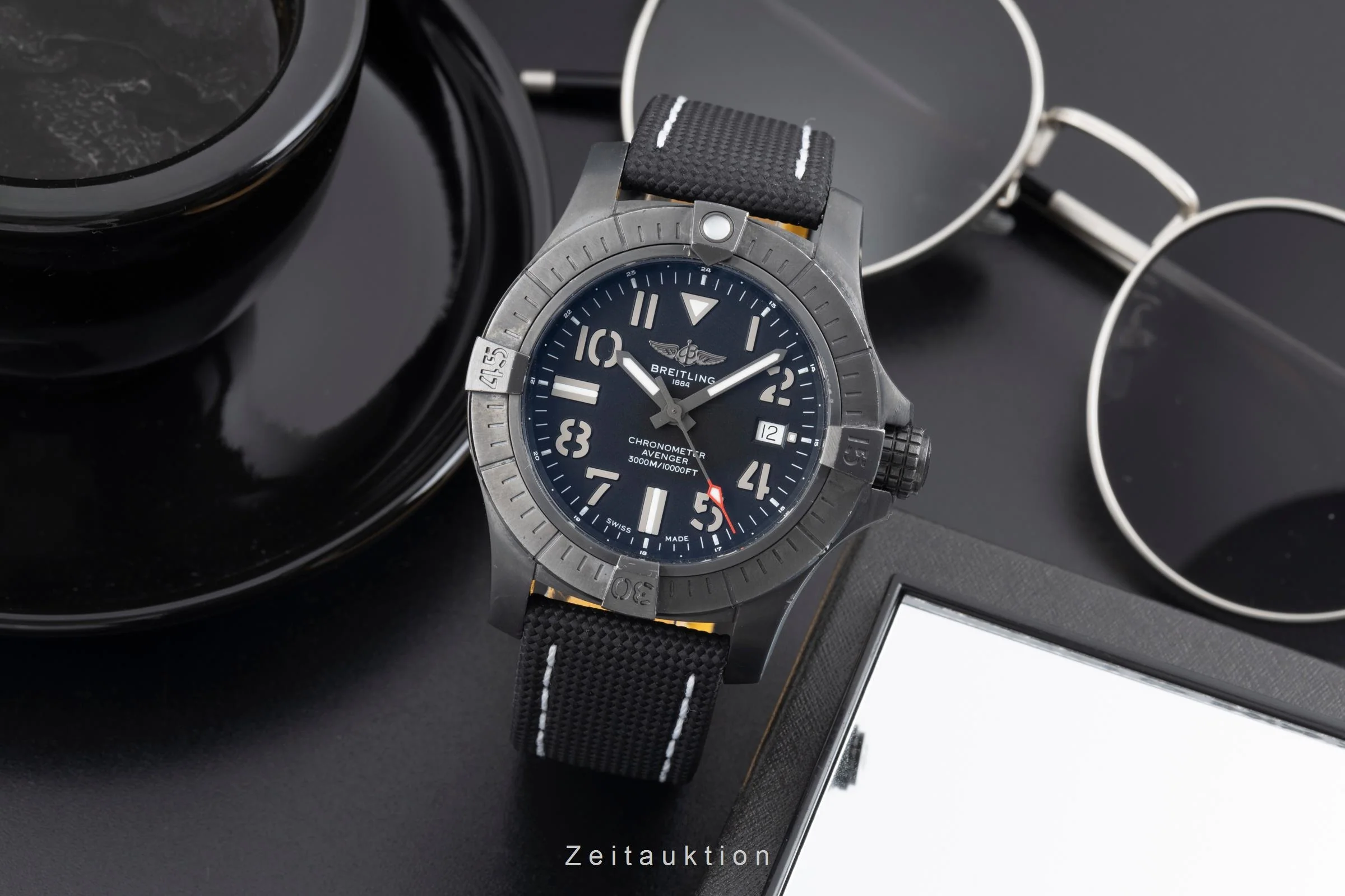 Breitling Avenger Seawolf titanium automatic men's watch V17319101B1X1  [2507282] - Image 4