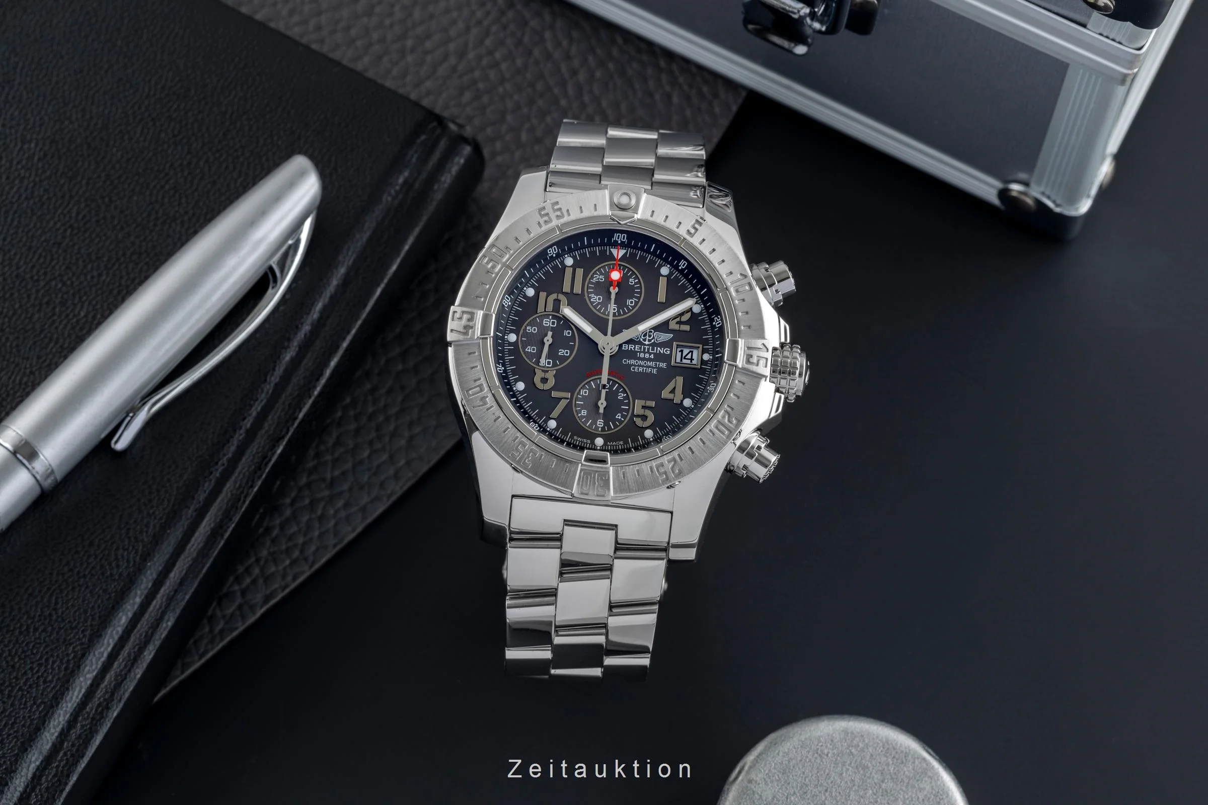 Breitling Avenger Skyland chronograph steel automatic men's watch A13380-178  [2504949] - Image 4