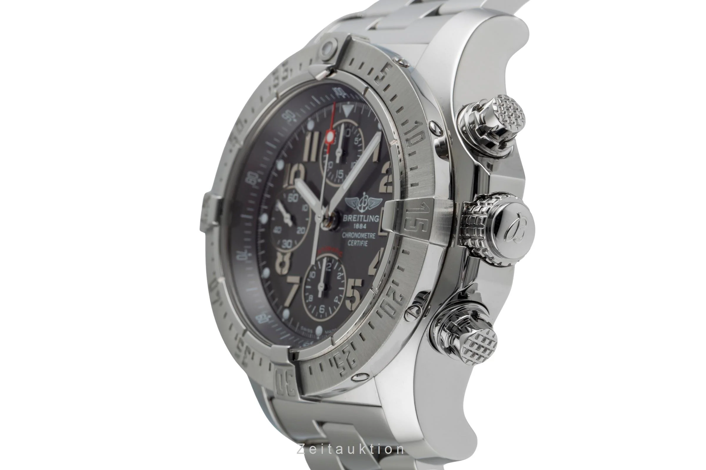 Breitling Avenger Skyland chronograph steel automatic men's watch A13380-178  [2504949] - Image 7