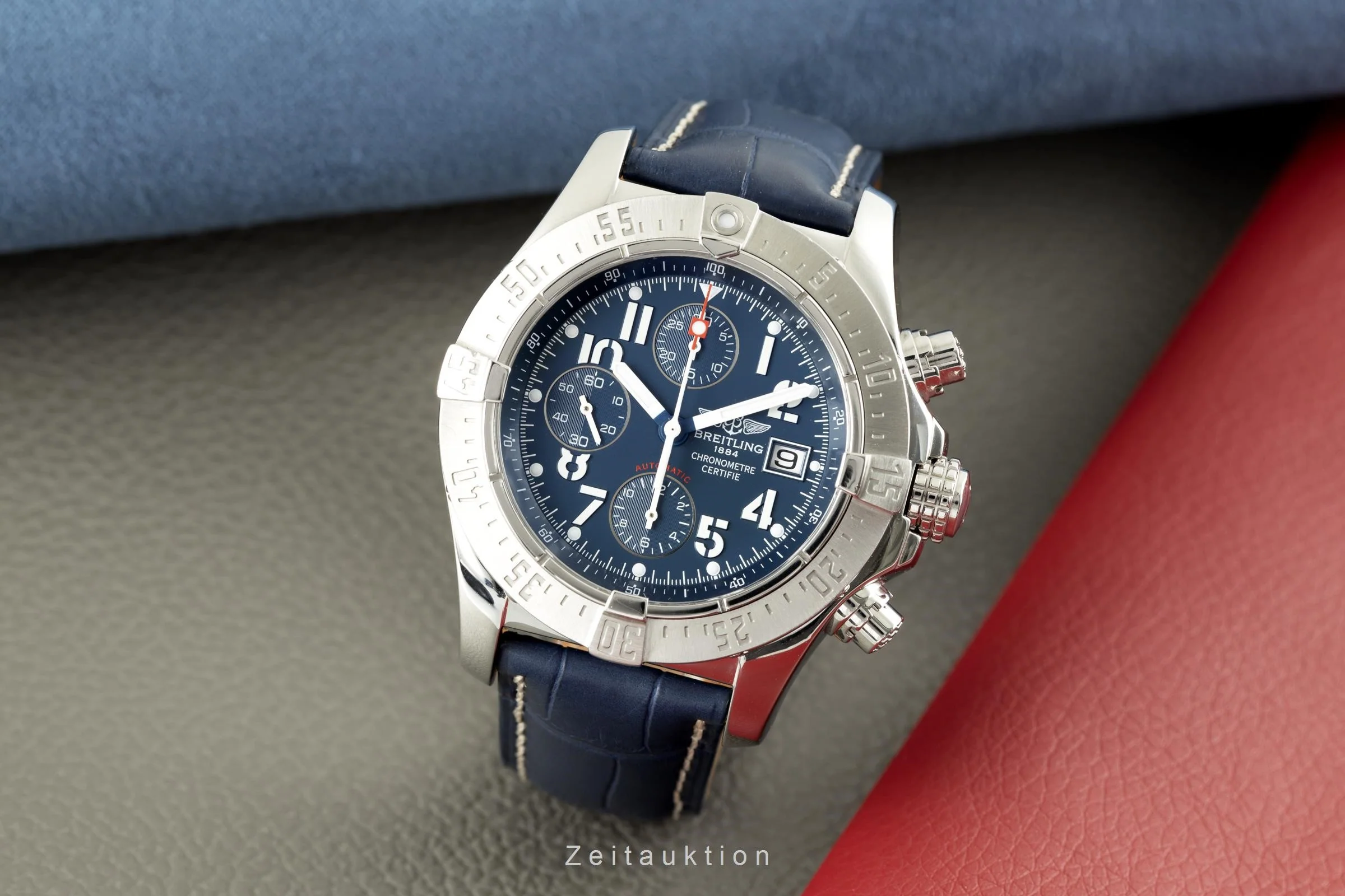 Breitling Avenger Skyland chronograph steel automatic men's watch A13380 LP: 5250EUR  [2111056] - Image 2