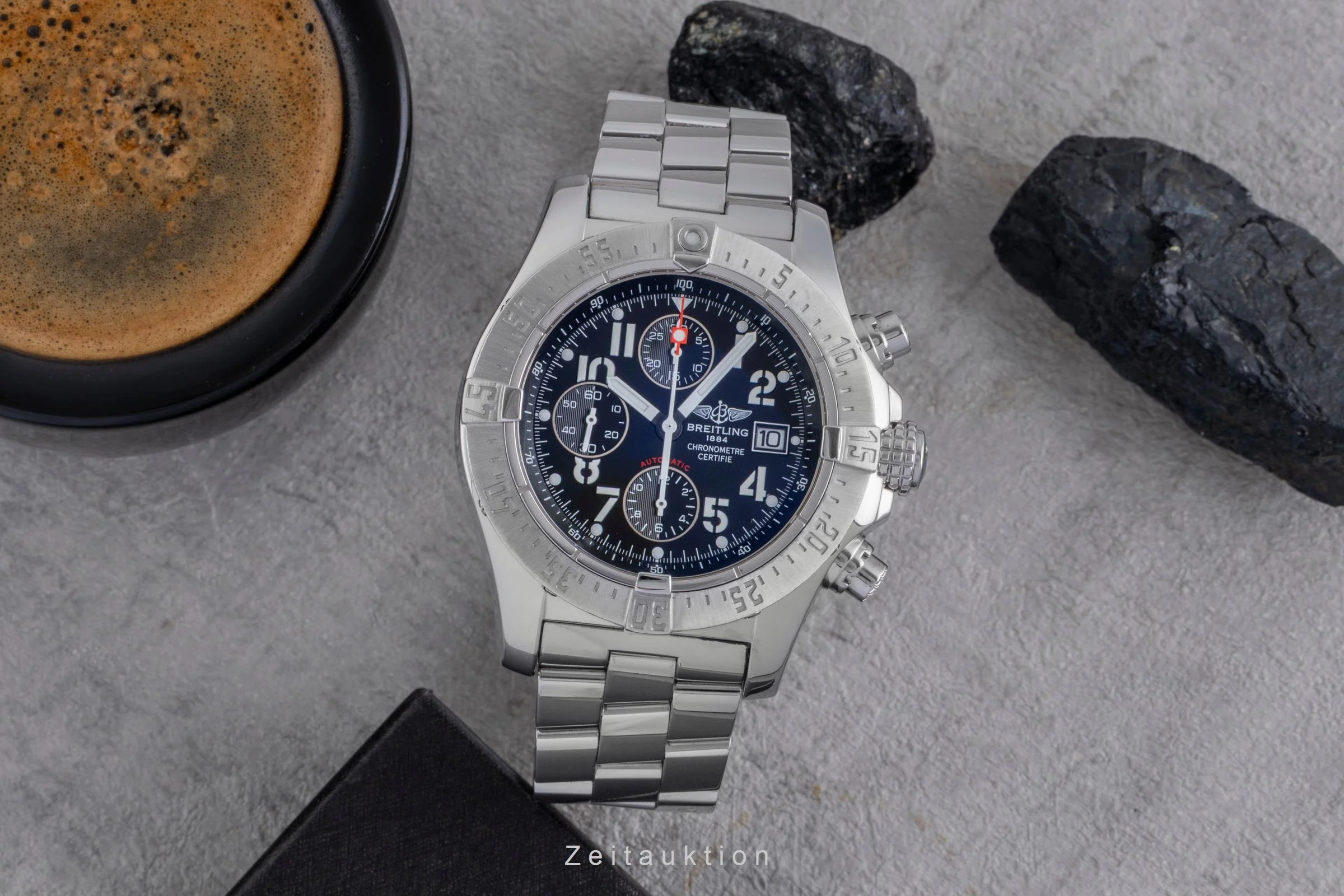 Breitling Avenger Skyland chronograph steel automatic men's watch A13380  [2507407] - Image 4