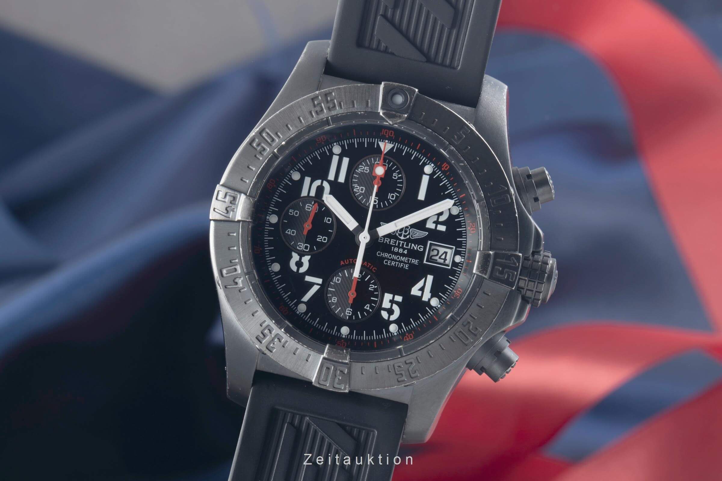 Breitling Avenger Skyland chronograph steel automatic men's watch M13380 LP: 8950EUR Limited  [2501218] - Image 2