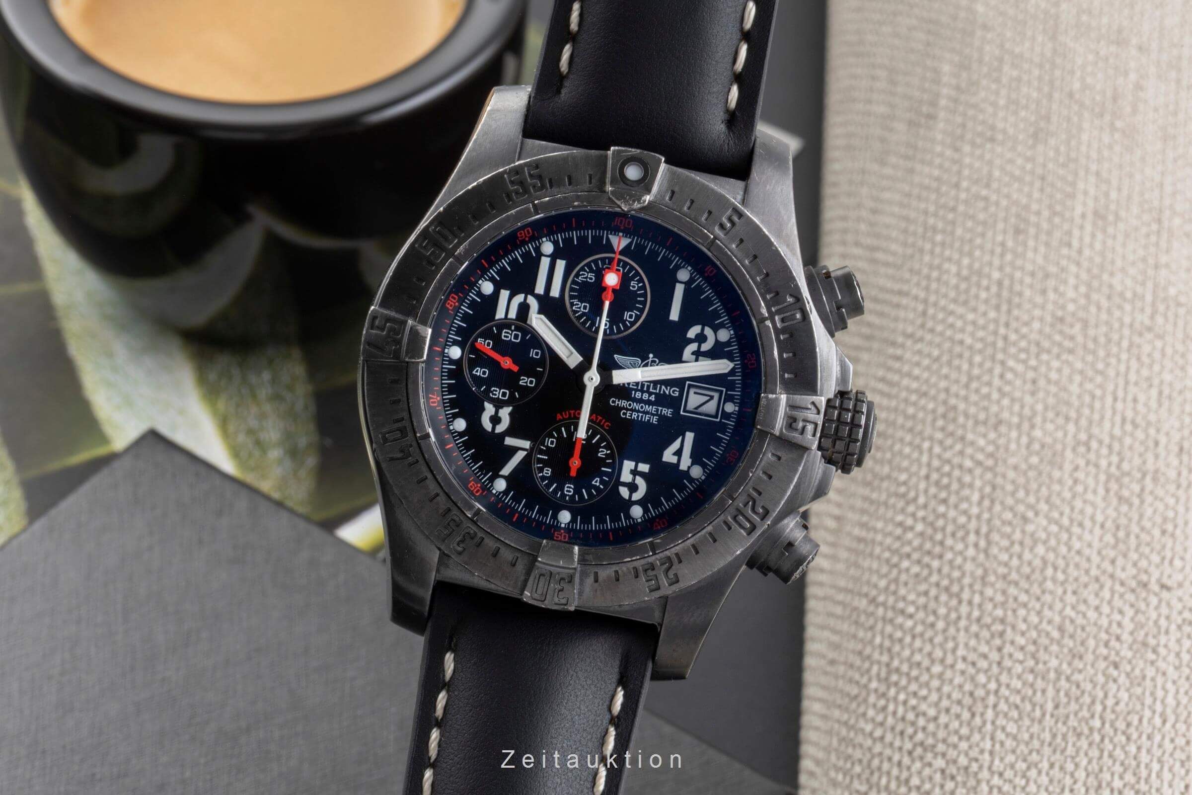 Breitling Avenger Skyland chronograph steel automatic men's watch M13380 LP: 8950EUR Limited  [2502088] - Image 2