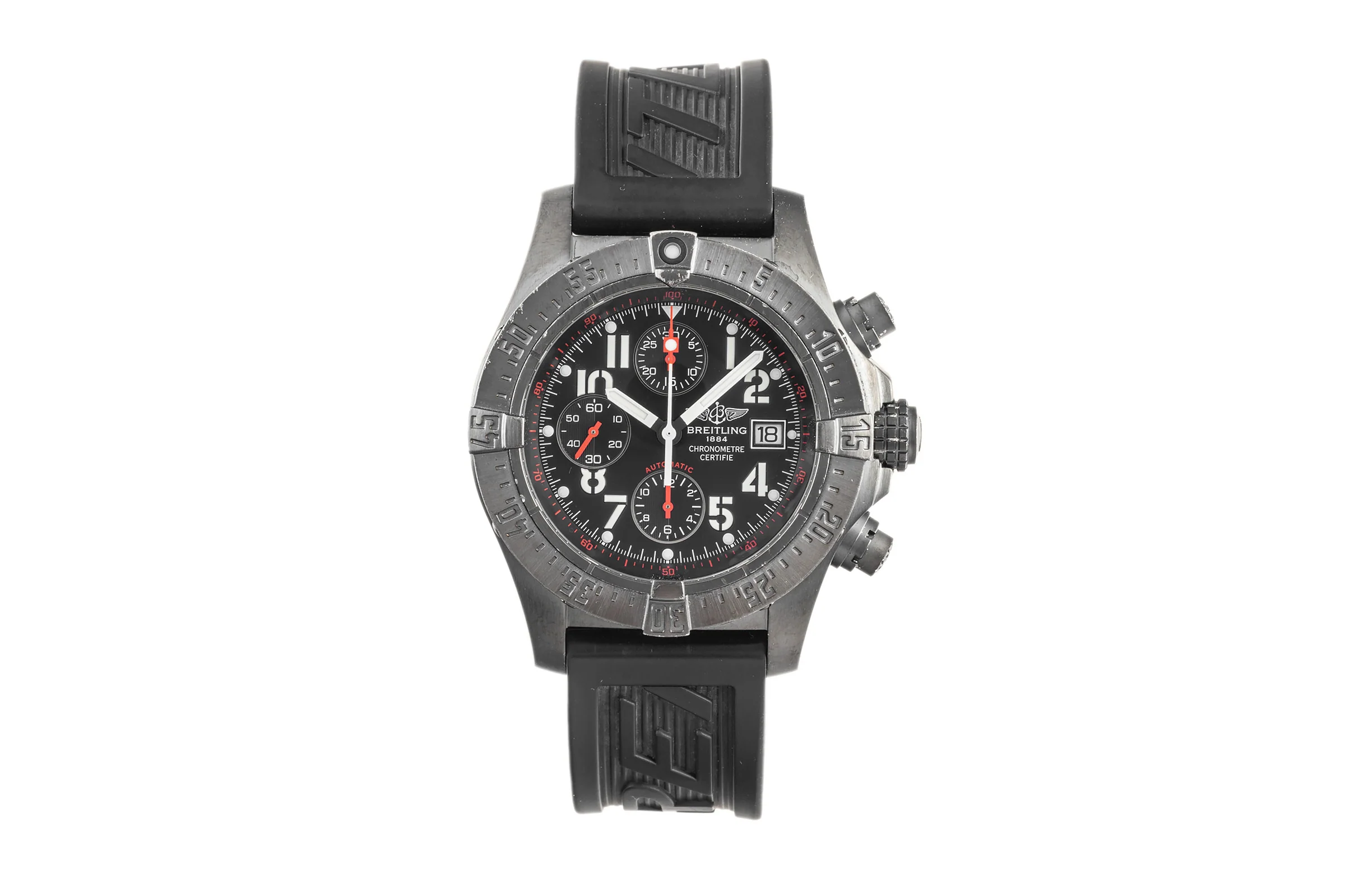 Breitling Avenger Skyland chronograph steel automatic men's watch M13380-3014 LP: 6200EUR Limited  [2304329] - Image 4