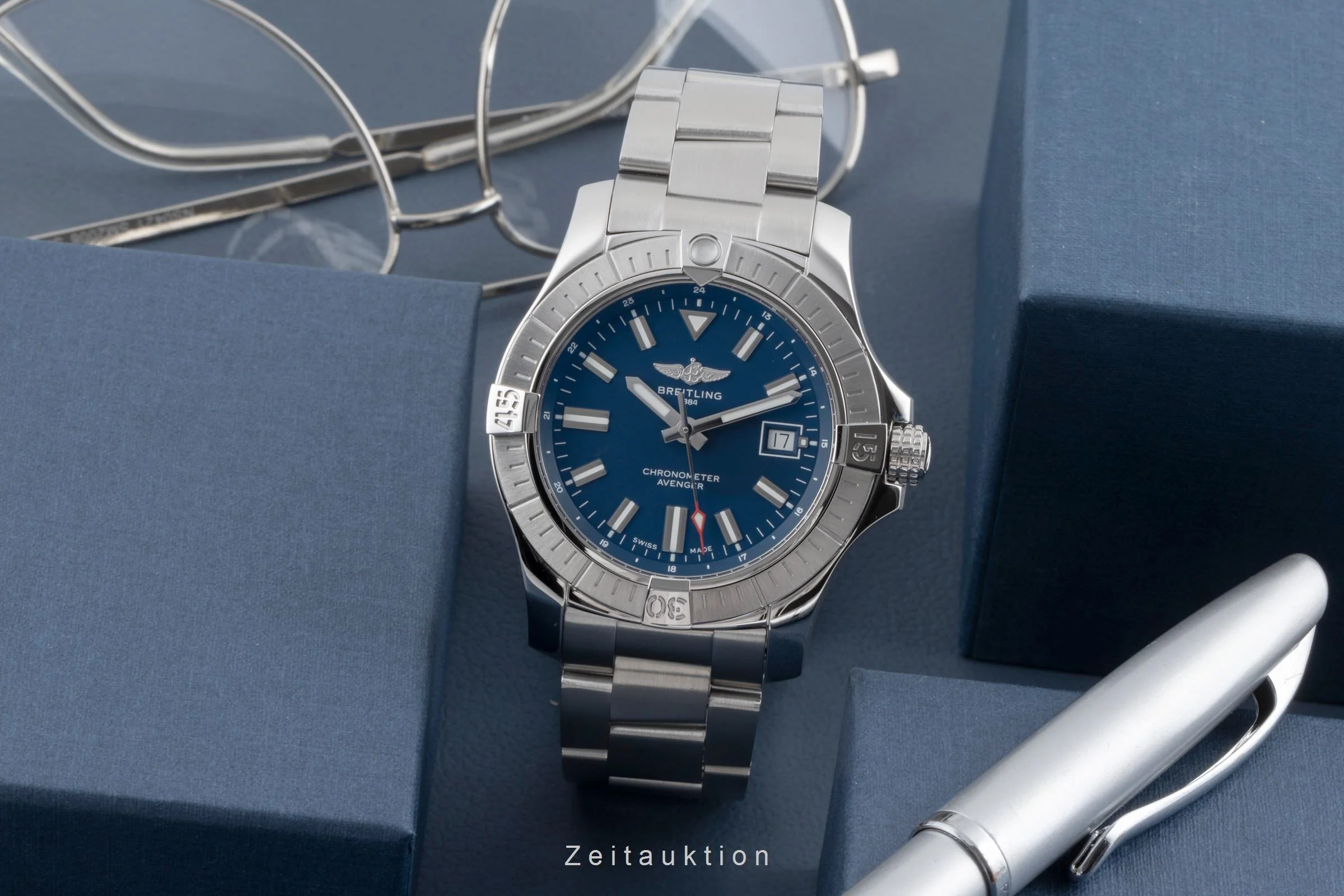 Breitling Avenger steel automatic men's watch A17318101C1X1  [2504514] - Image 4