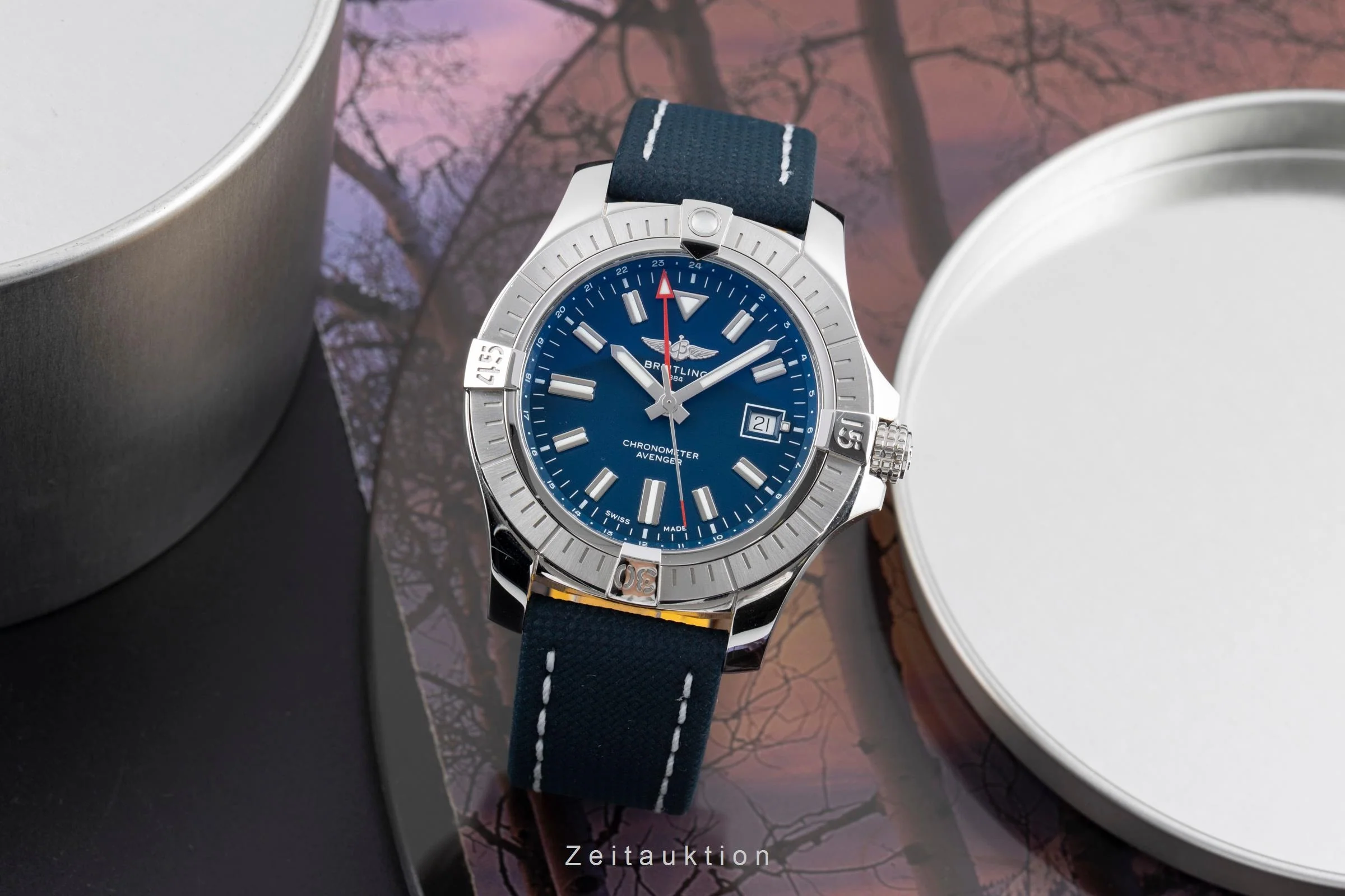 Breitling Avenger steel automatic men's watch A32395101C1X1 LP: 5550EUR  [2601146] - Image 4