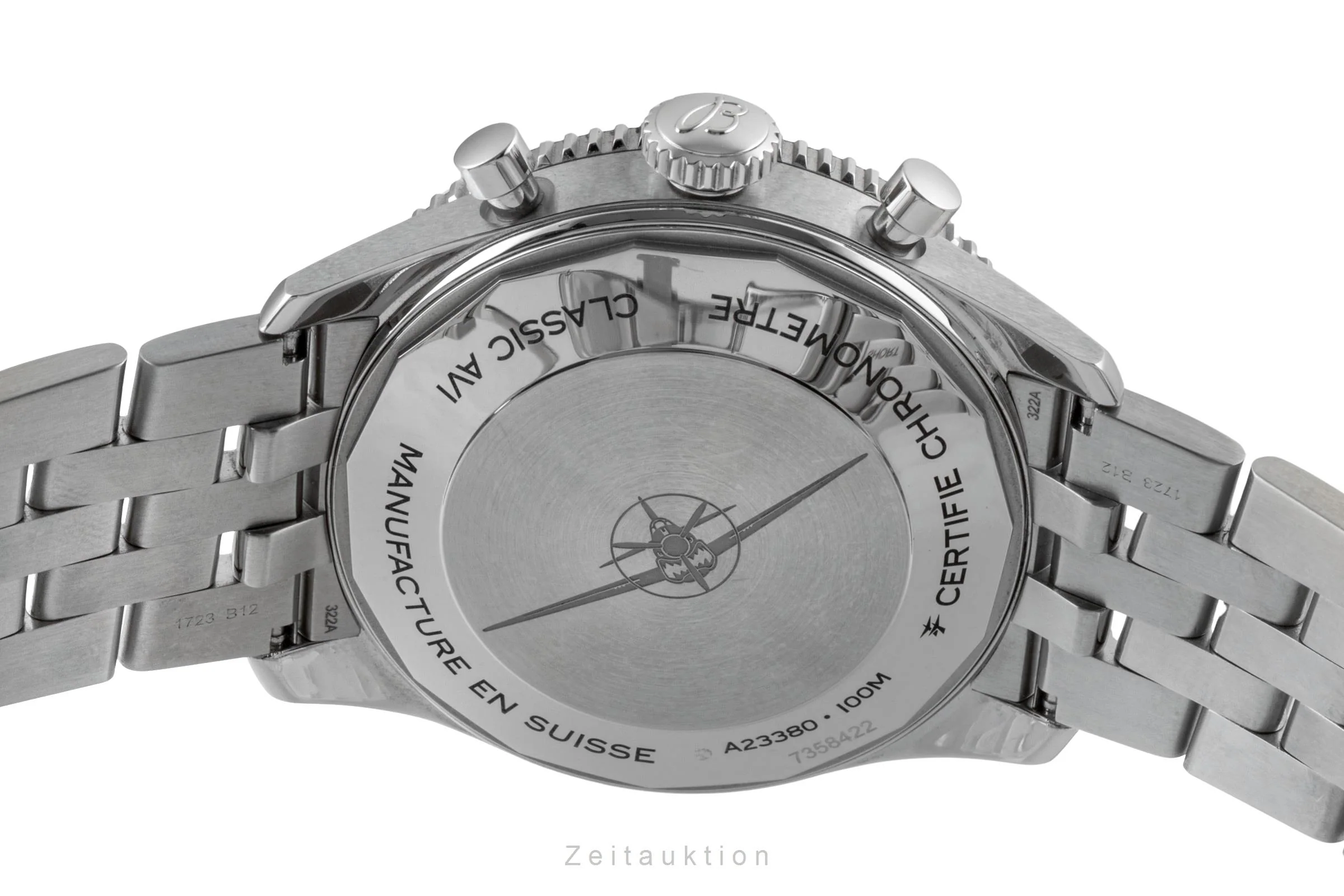 Breitling Avi chronograph steel automatic men's watch A233802A1L1A1 LP: 6200EUR  [2600840] - Image 12