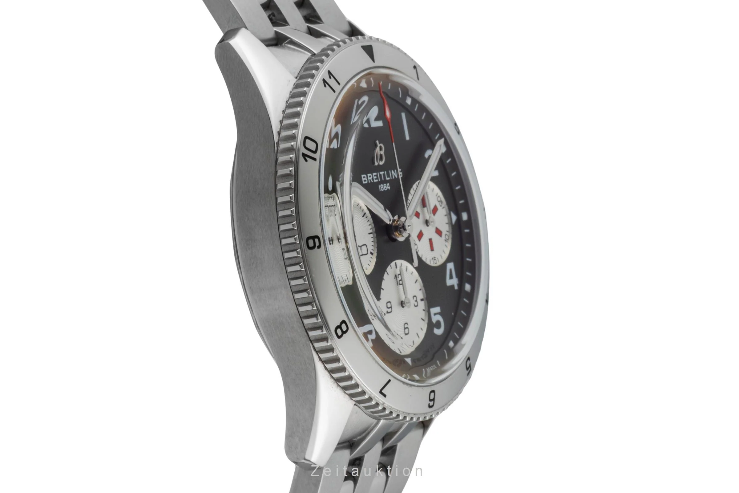 Breitling Avi chronograph steel automatic men's watch A233802A1L1A1 LP: 6200EUR  [2600840] - Image 8