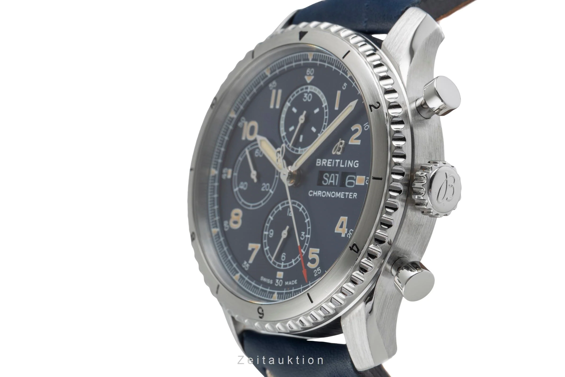 Breitling Aviator 8 chronograph steel automatic men's watch A13316  [2505465] - Image 7