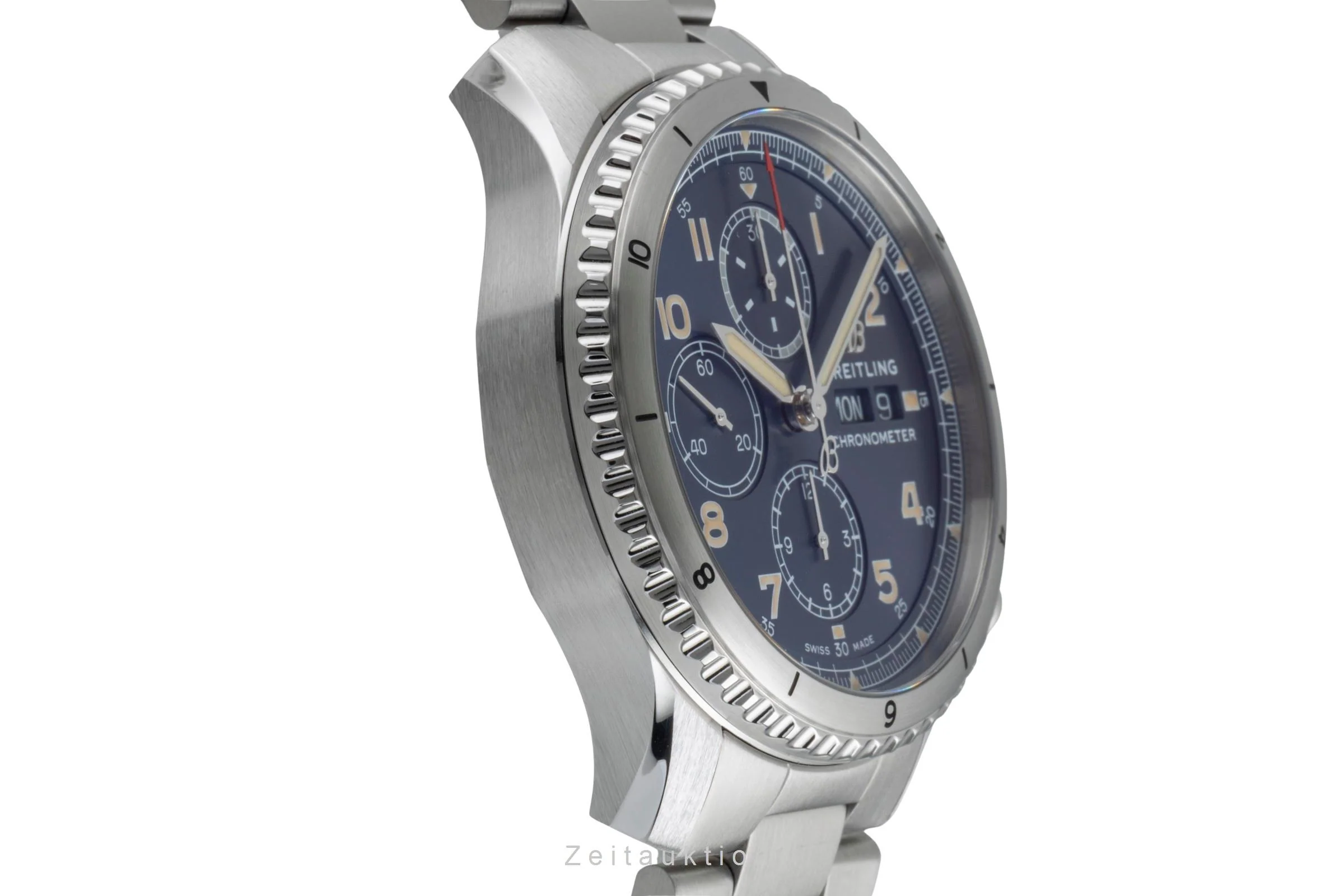 Breitling Aviator 8 chronograph steel automatic men's watch A13316  [2506578] - Image 8