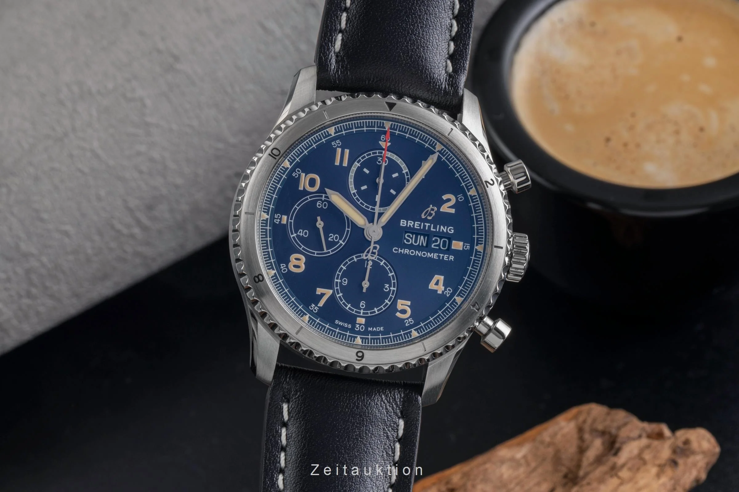 Breitling Aviator 8 chronograph steel automatic men's watch A13316101C1X1  [2503828] - Image 2
