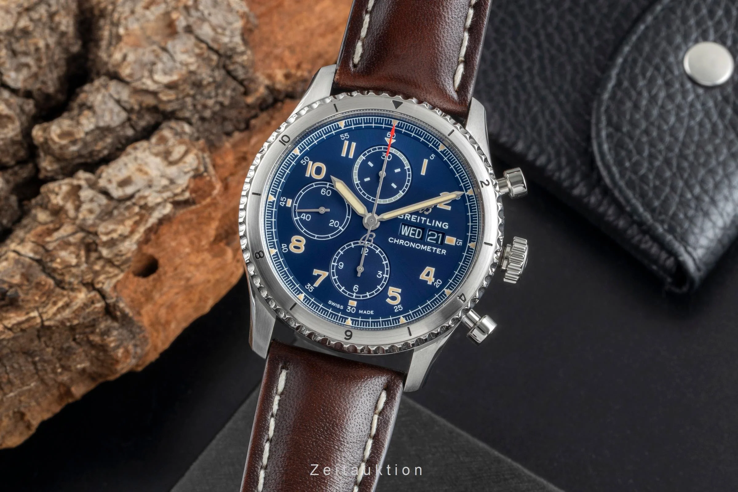 Breitling Aviator 8 chronograph steel automatic men's watch A13316101C1X2  [2506760] - Image 2