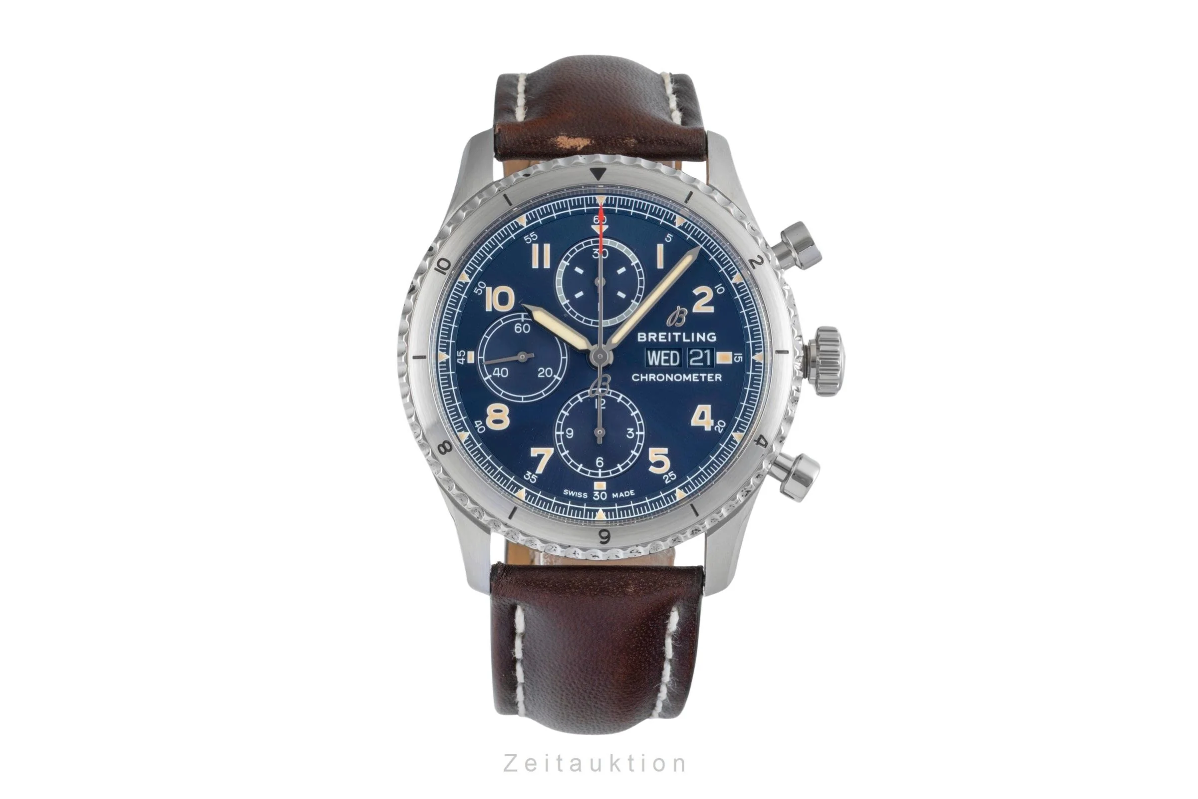 Breitling Aviator 8 chronograph steel automatic men's watch A13316101C1X2  [2506760] - Image 5