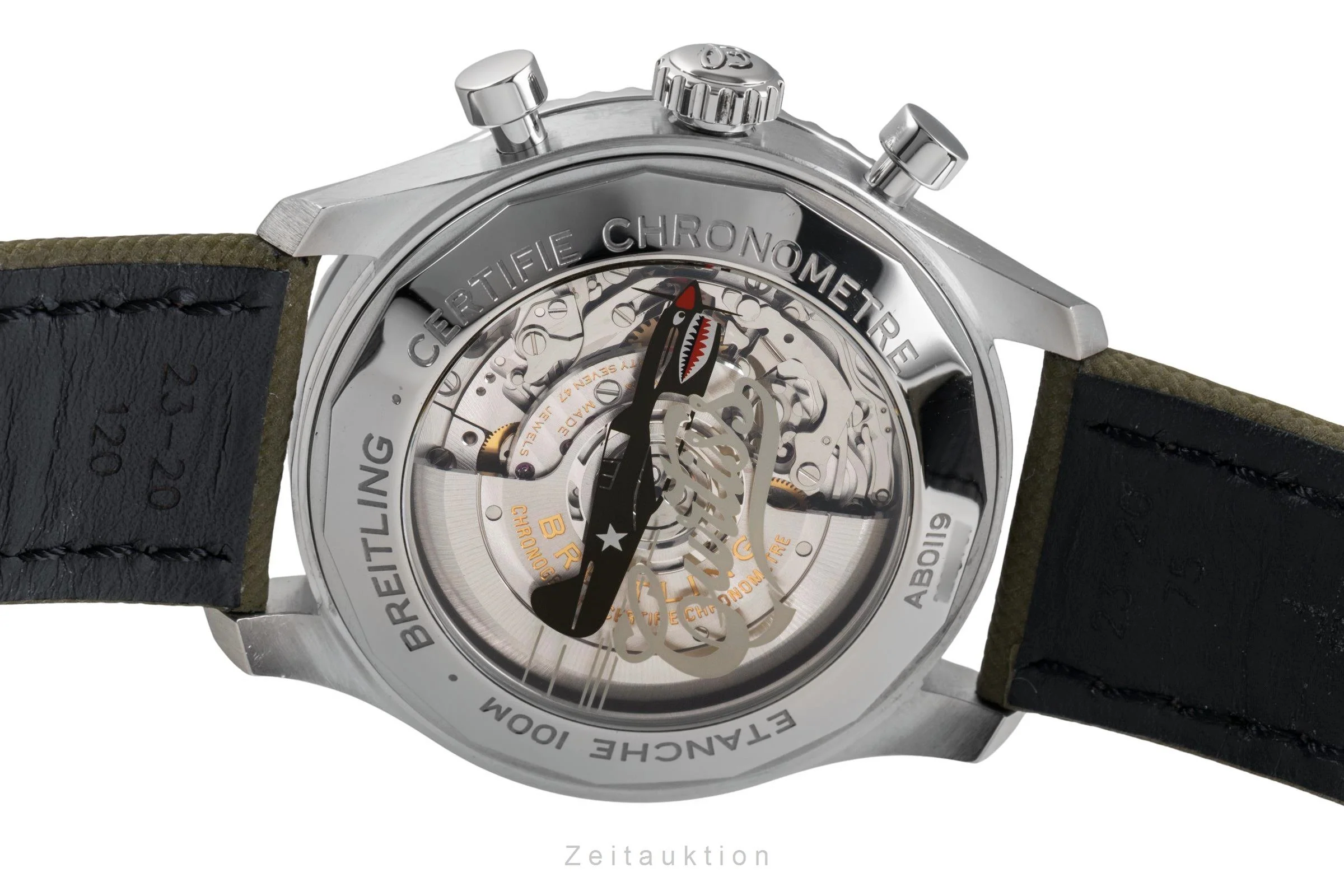 Breitling Aviator 8 chronograph steel automatic men's watch AB0119 LP: 10650EUR  [2503353] - Image 12