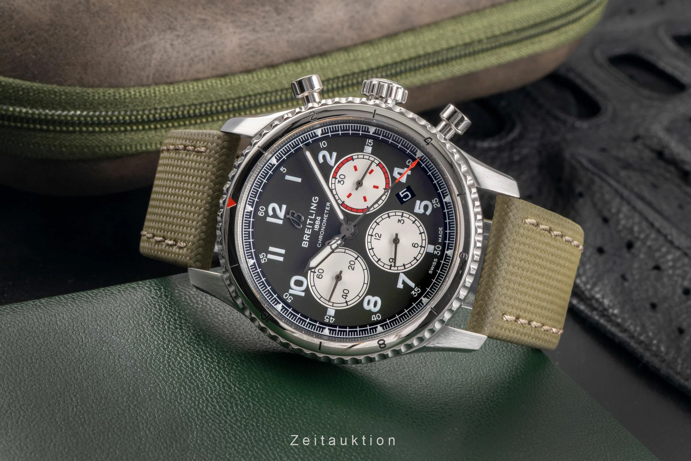 Breitling Aviator 8 chronograph steel automatic men's watch AB0119 LP: 10650EUR  [2503353] - Image 3