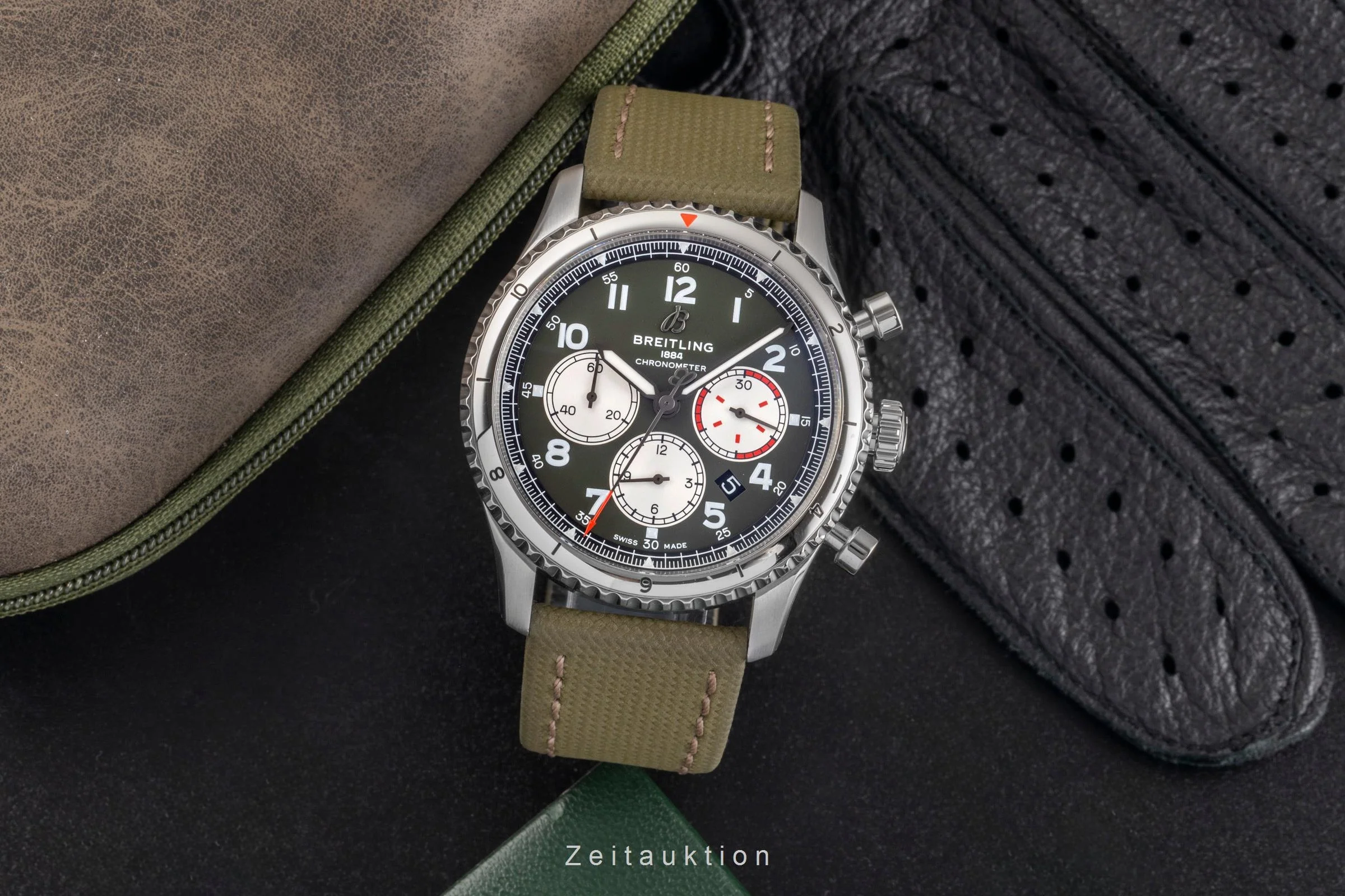 Breitling Aviator 8 chronograph steel automatic men's watch AB0119 LP: 10650EUR  [2503353] - Image 4