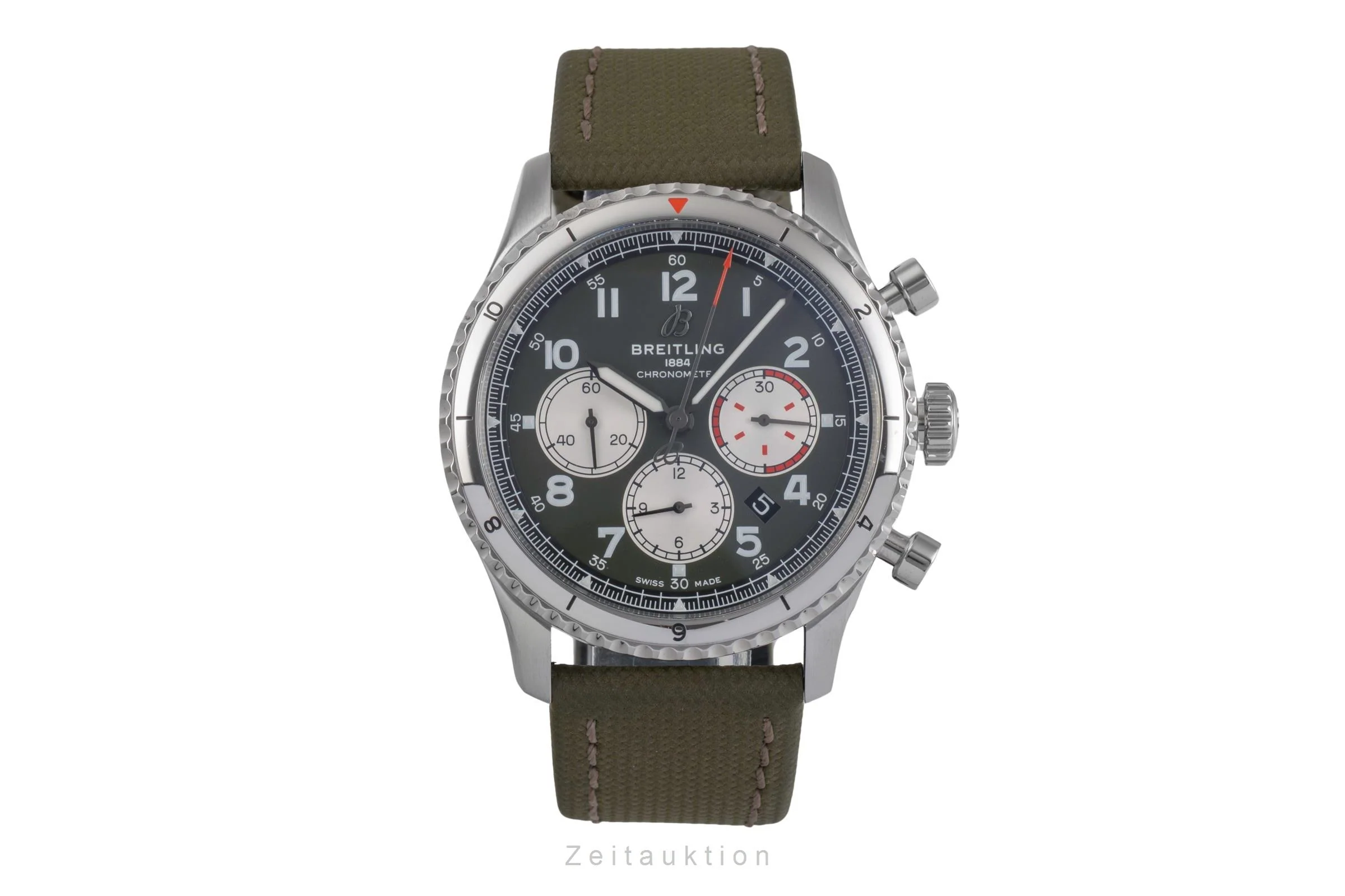 Breitling Aviator 8 chronograph steel automatic men's watch AB0119 LP: 10650EUR  [2503353] - Image 5