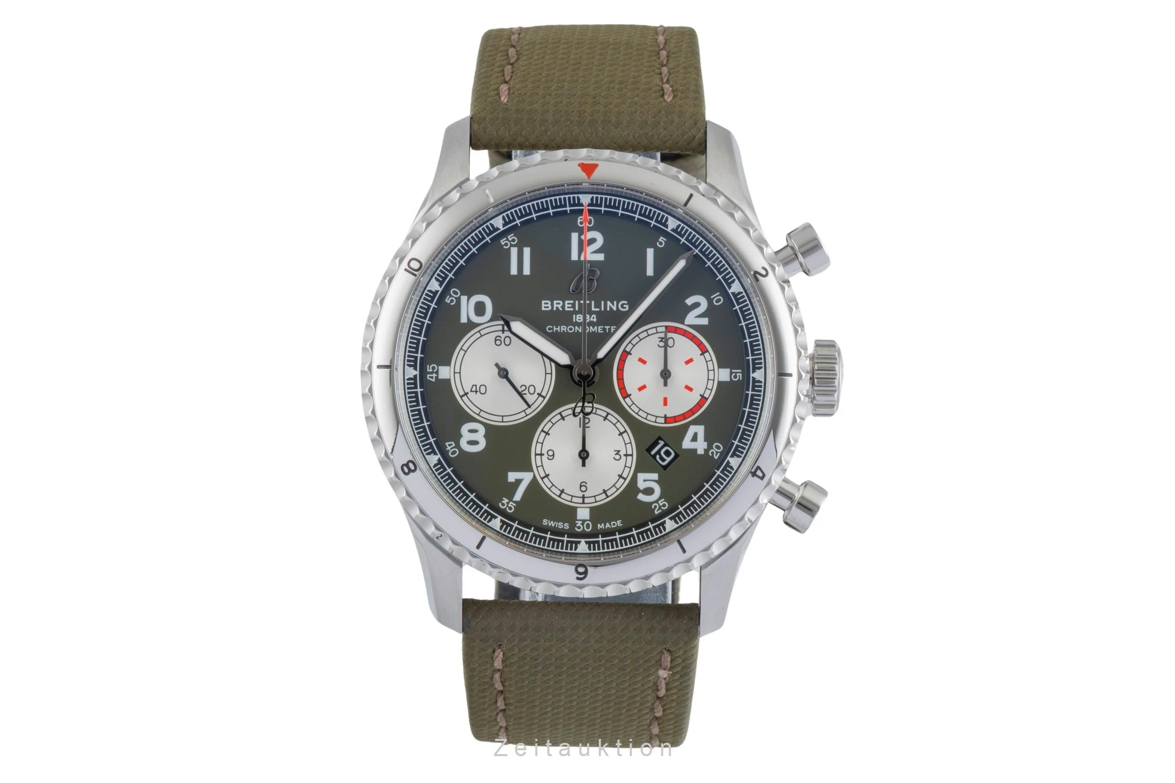 Breitling Aviator 8 chronograph steel automatic men's watch AB0119 LP: 10650EUR  [2505466] - Image 5