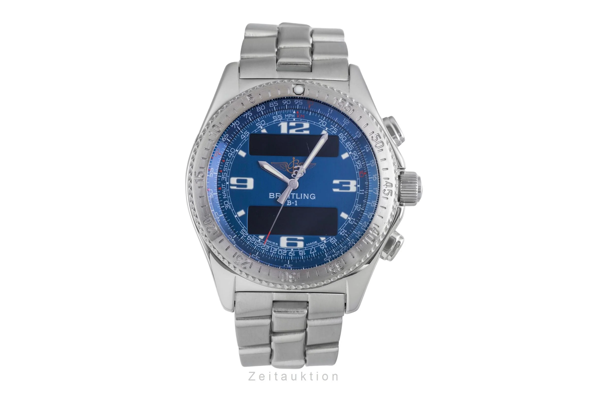 Breitling B1 chronograph steel quartz men's watch A68362 LP: 4550EUR  [2600600] - Image 5