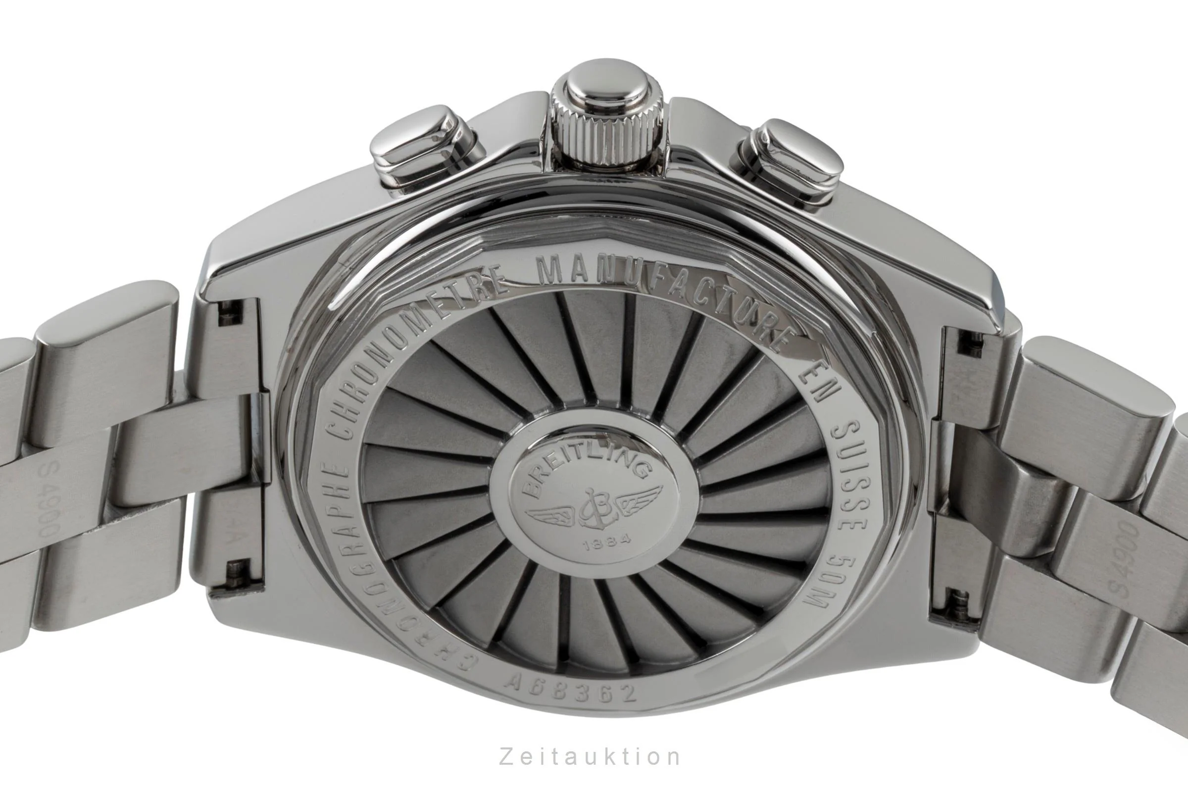 Breitling B1 chronograph steel quartz men's watch A6836215/C511  [2600885] - Image 11