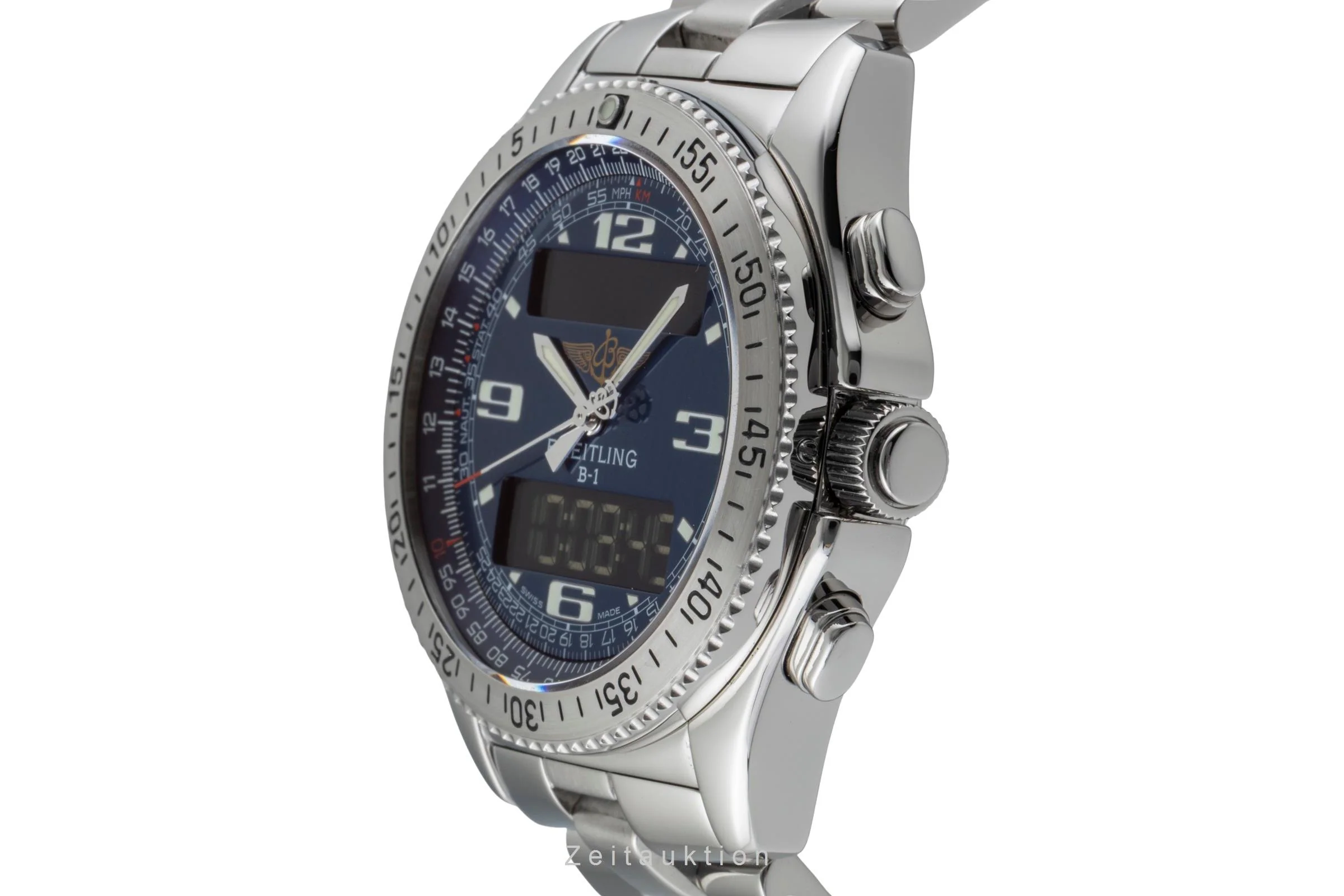 Breitling B1 chronograph steel quartz men's watch A6836215/C511  [2600885] - Image 7