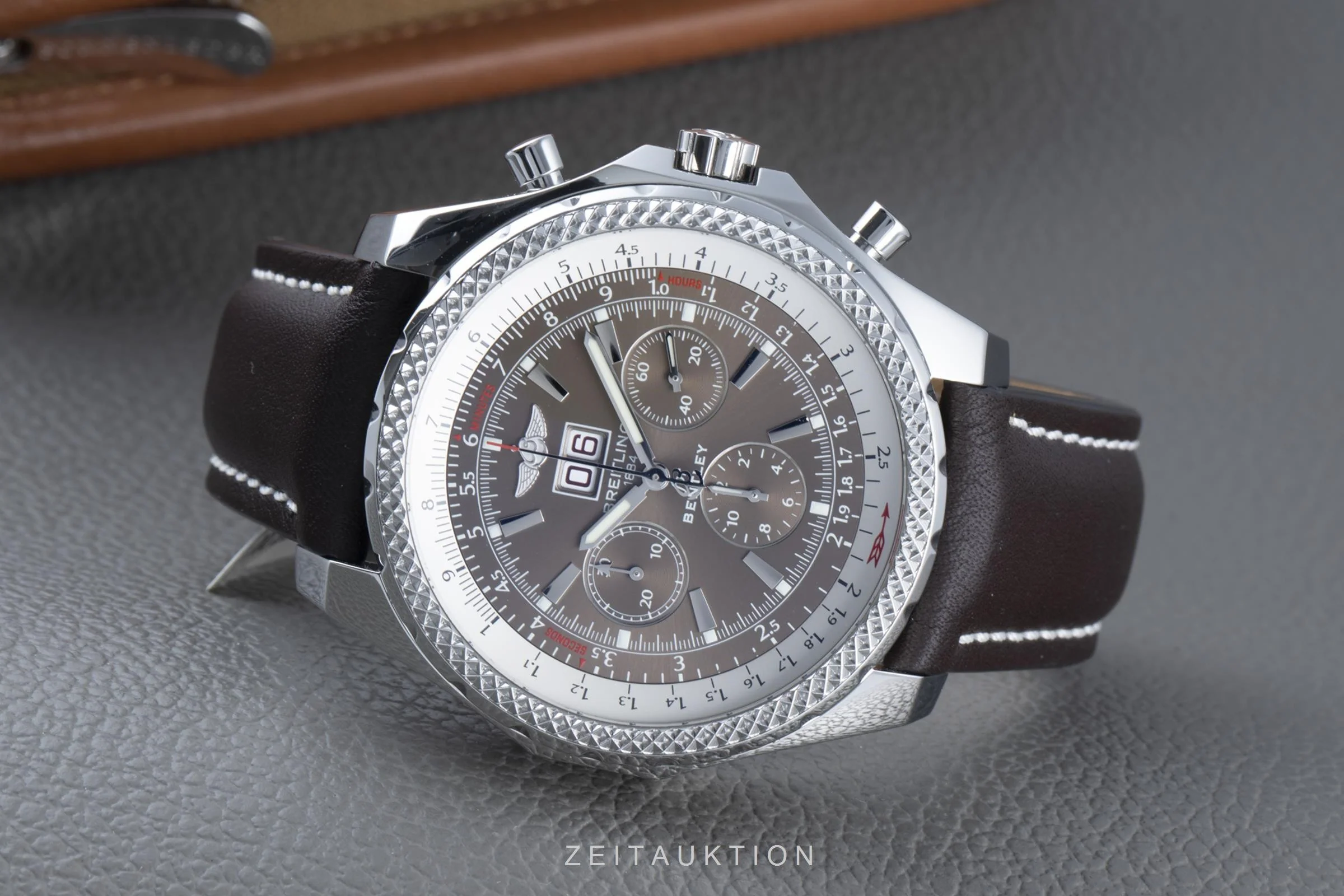 Breitling Bentley 6.75 chronograph steel automatic men's watch A44362  [2104042] - Image 3