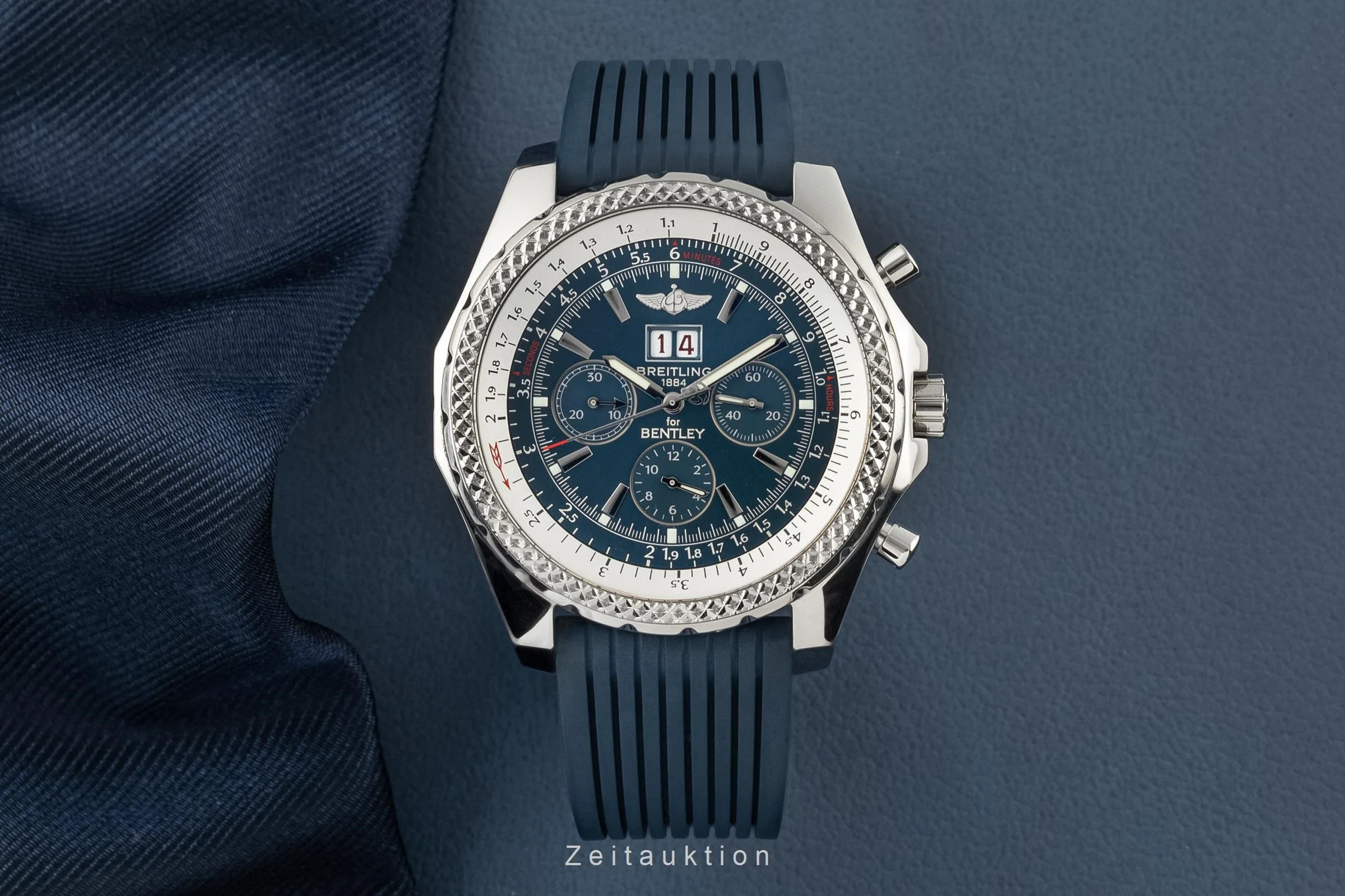 Breitling Bentley 6.75 chronograph steel automatic men's watch A44362  [2305092] - Image 3