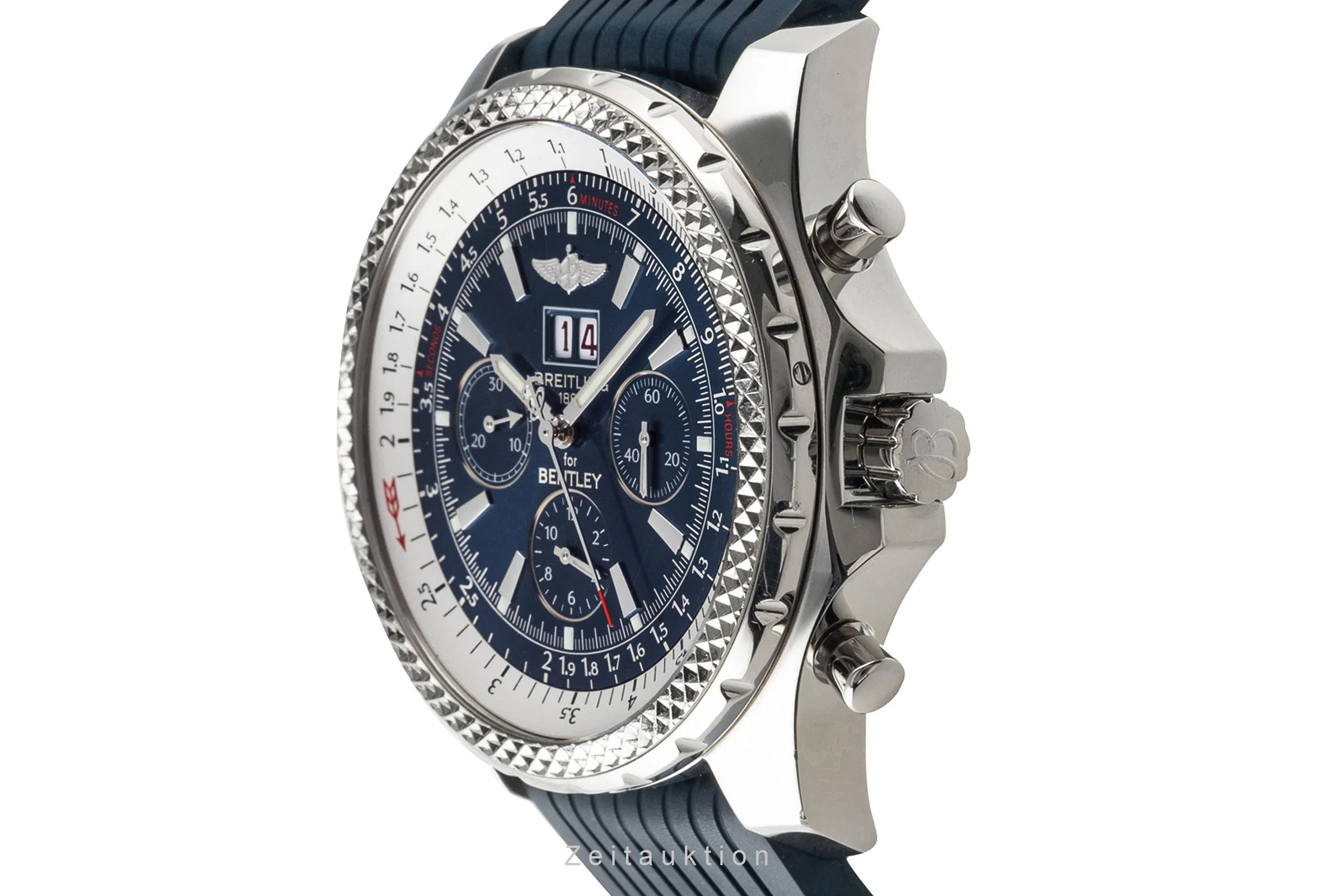 Breitling Bentley 6.75 chronograph steel automatic men's watch A44362  [2305092] - Image 6