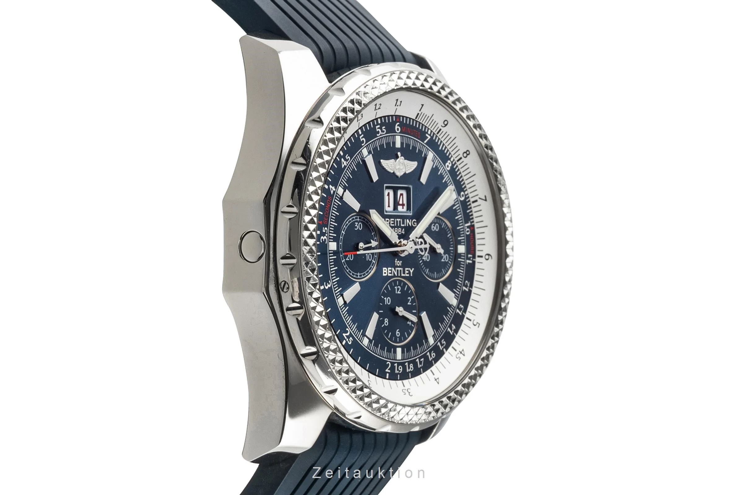 Breitling Bentley 6.75 chronograph steel automatic men's watch A44362  [2305092] - Image 7